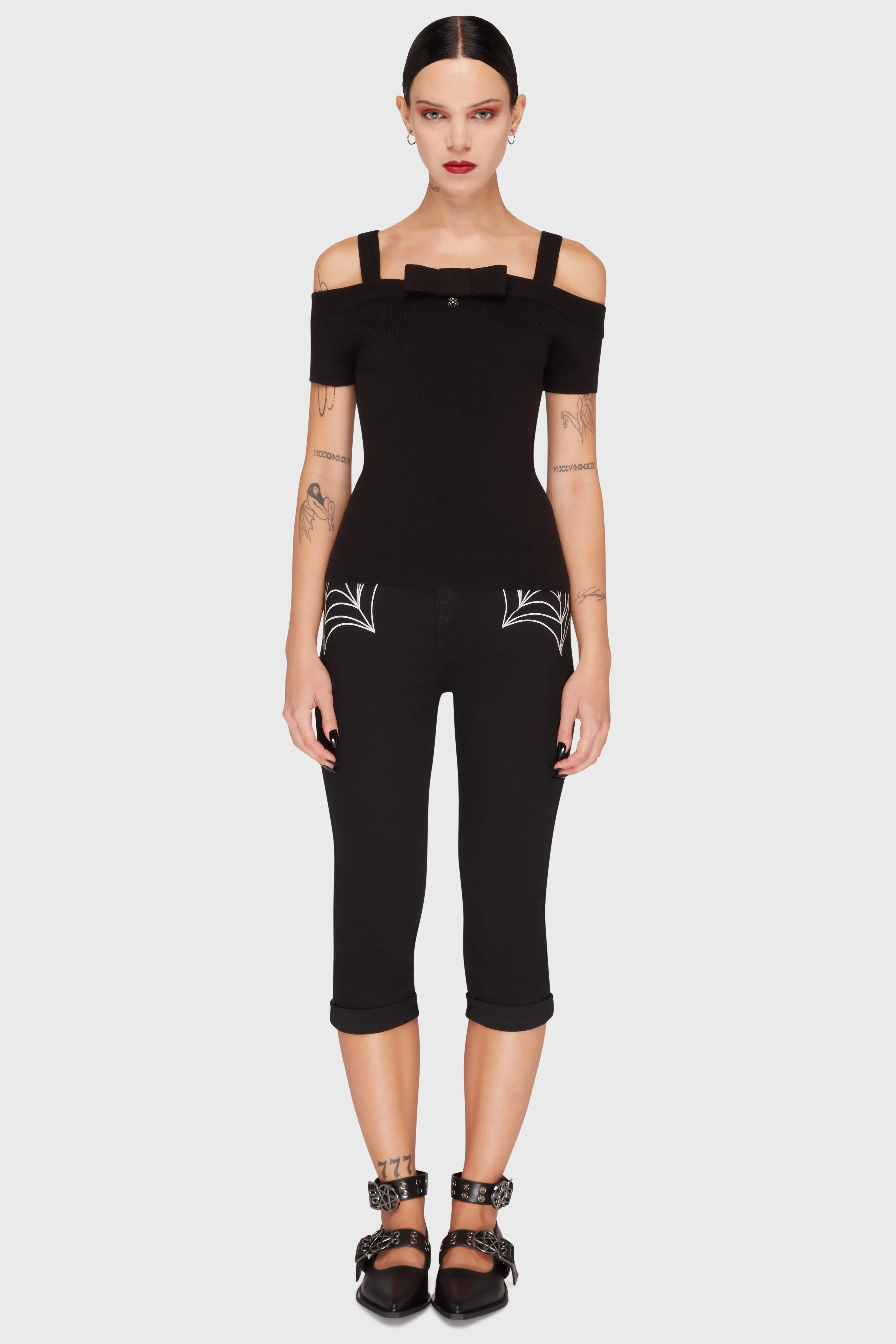 Graveyard Swing Bardot Top - Image 2