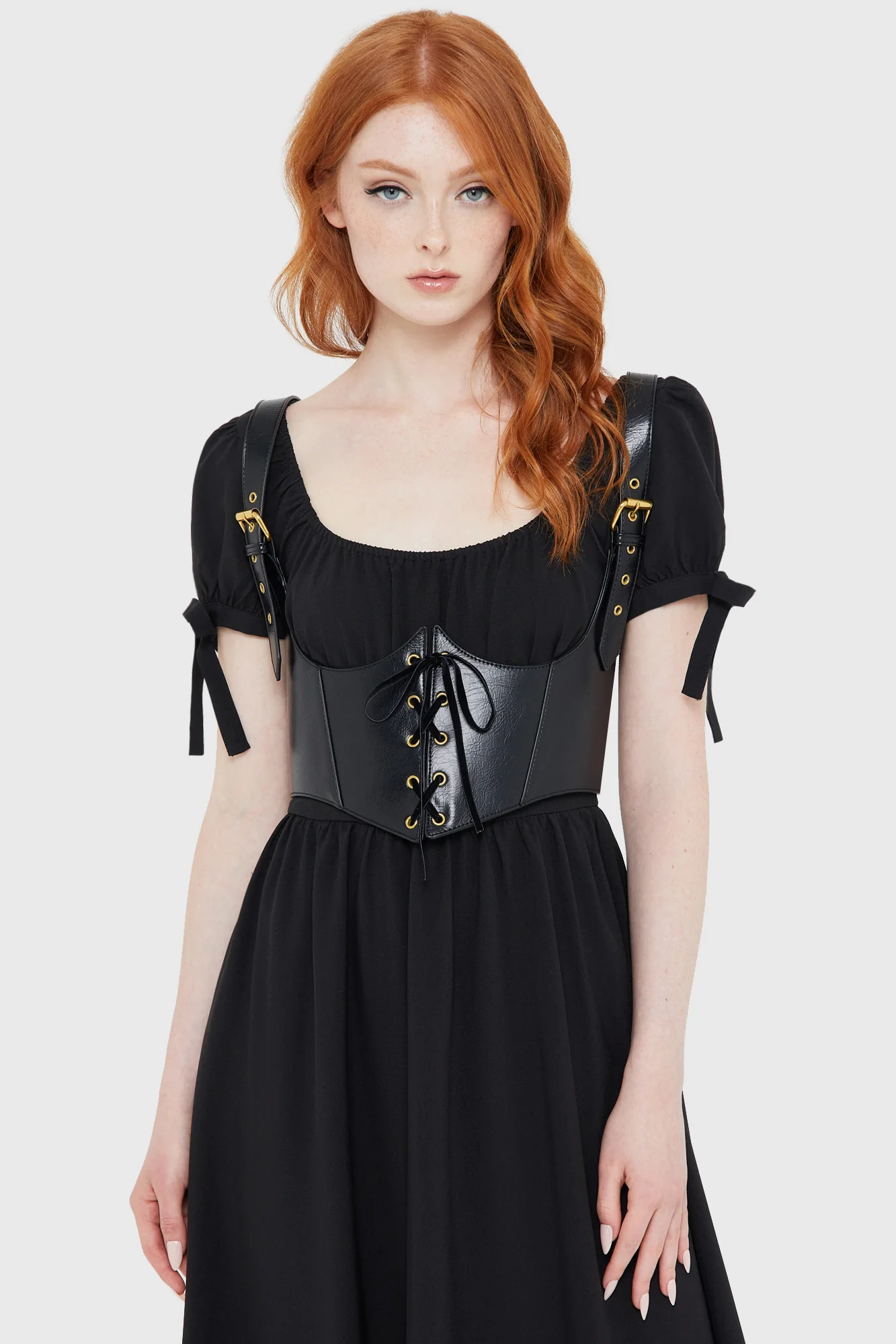 Grim Gretchen Dress [BLACK] - Image 4