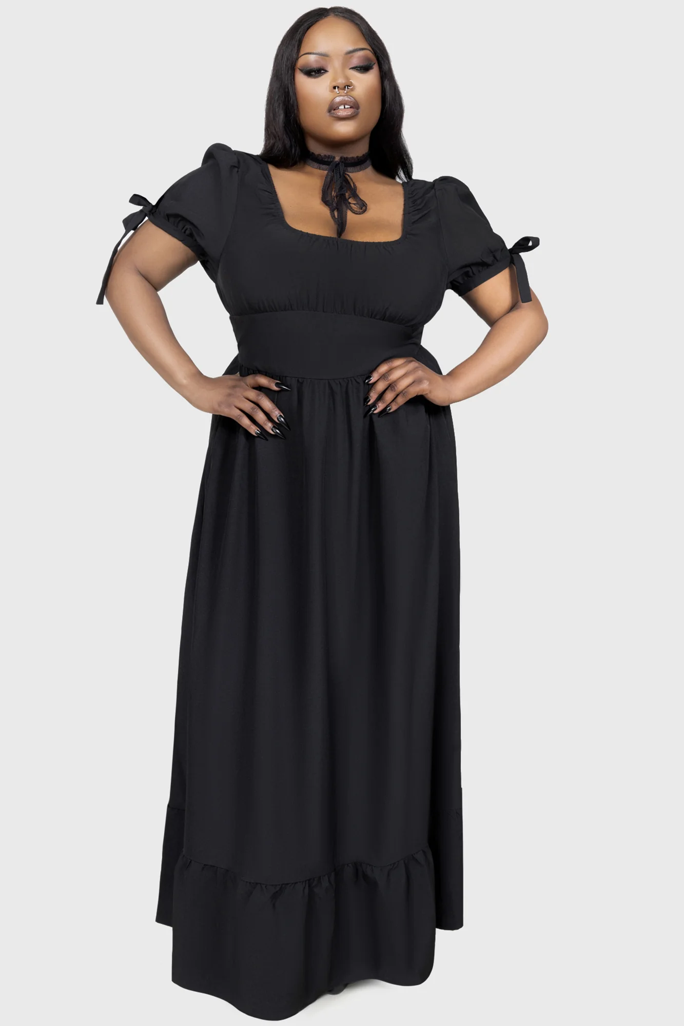 Grim Gretchen Dress [BLACK] - Image 7