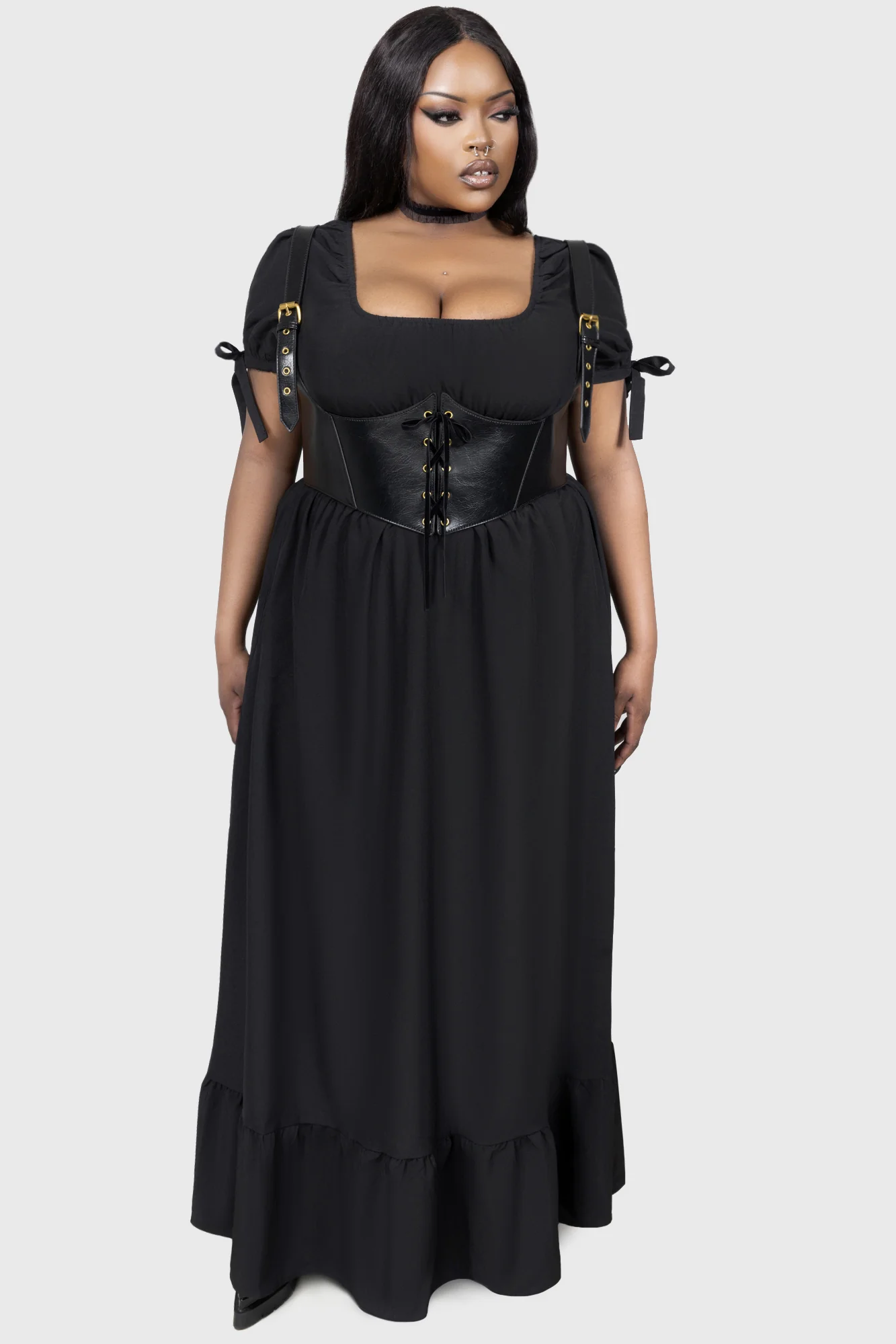 Grim Gretchen Dress [BLACK] - Image 8