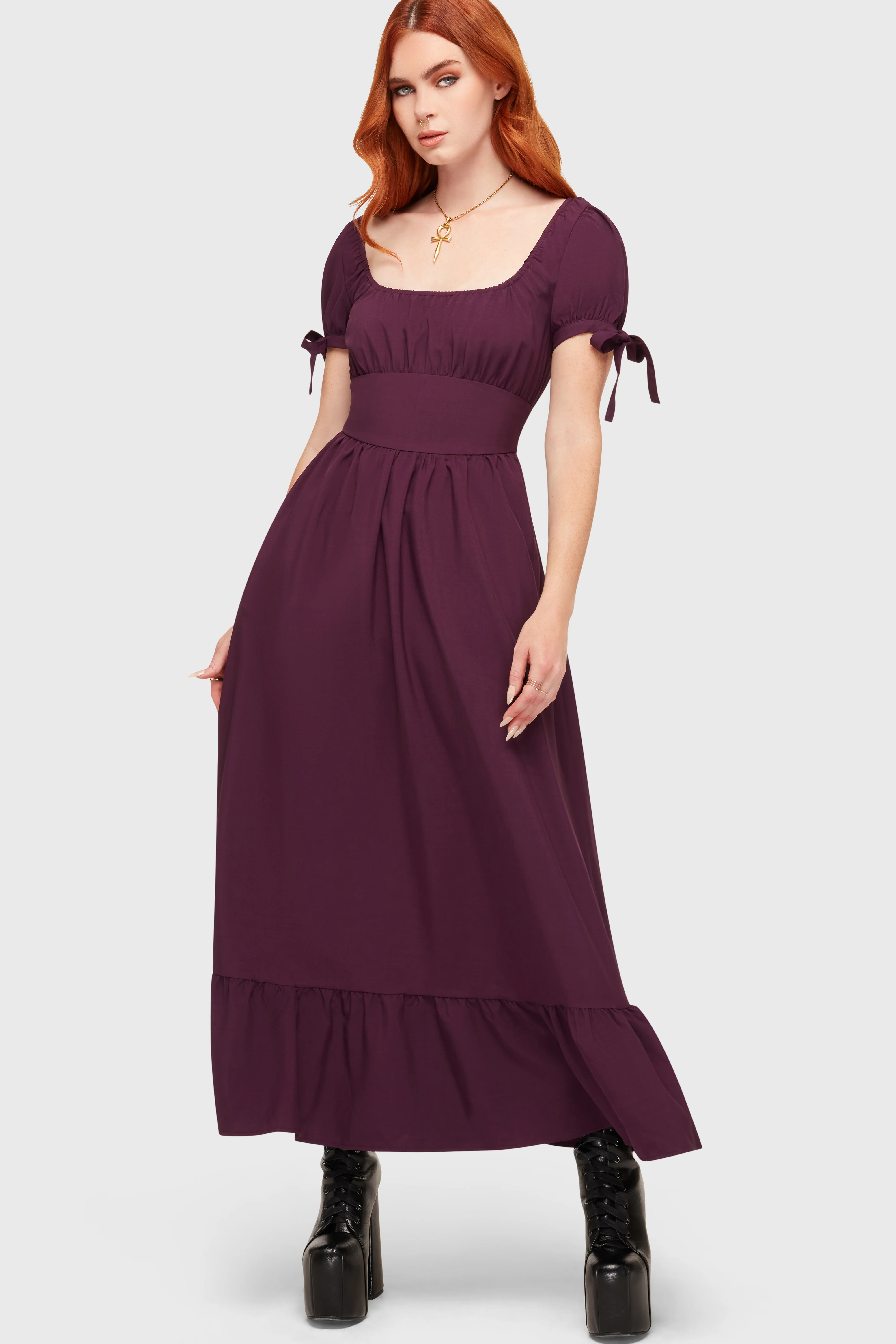 Grim Gretchen Dress [Purple] - Image 3