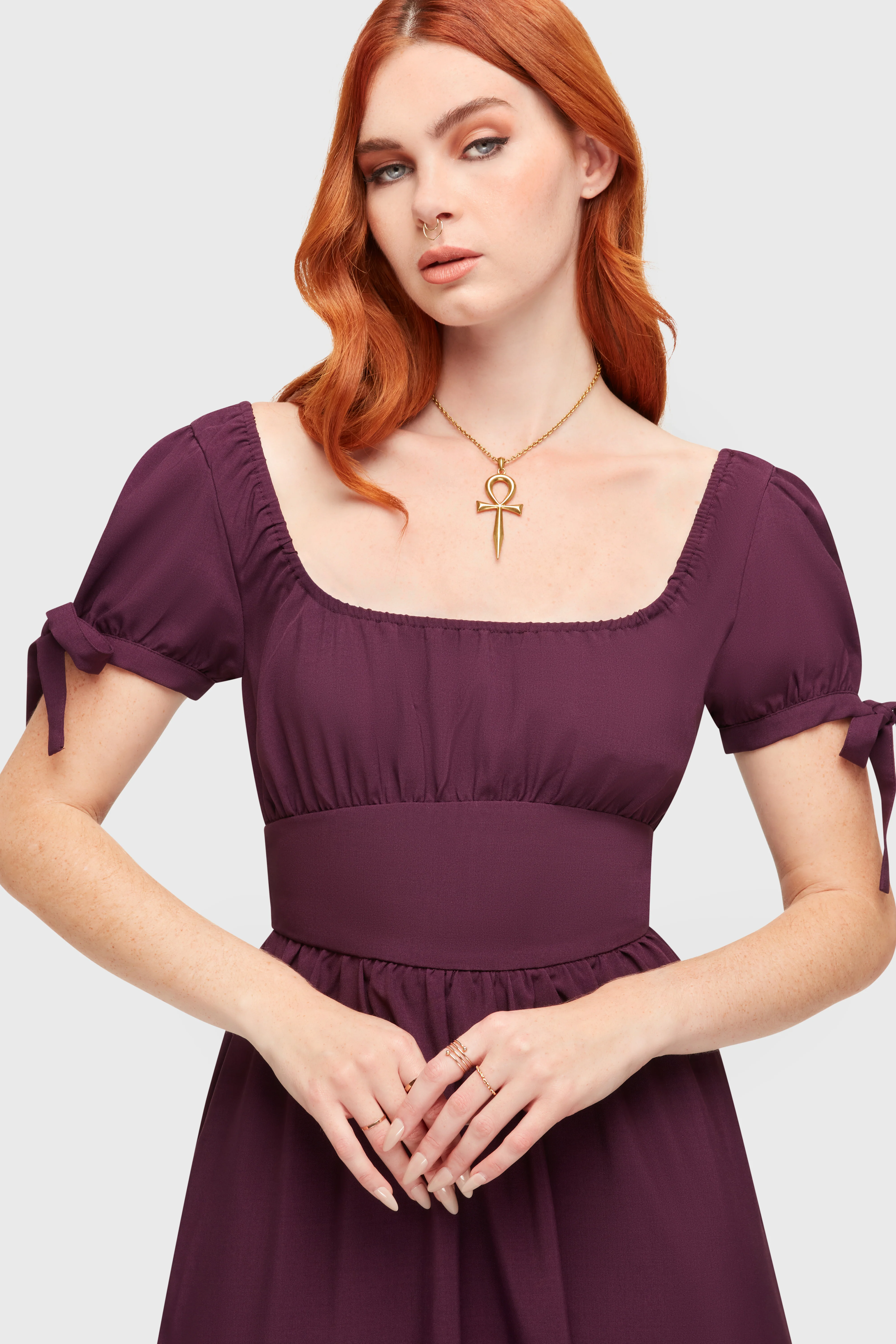 Grim Gretchen Dress [Purple] - Image 4