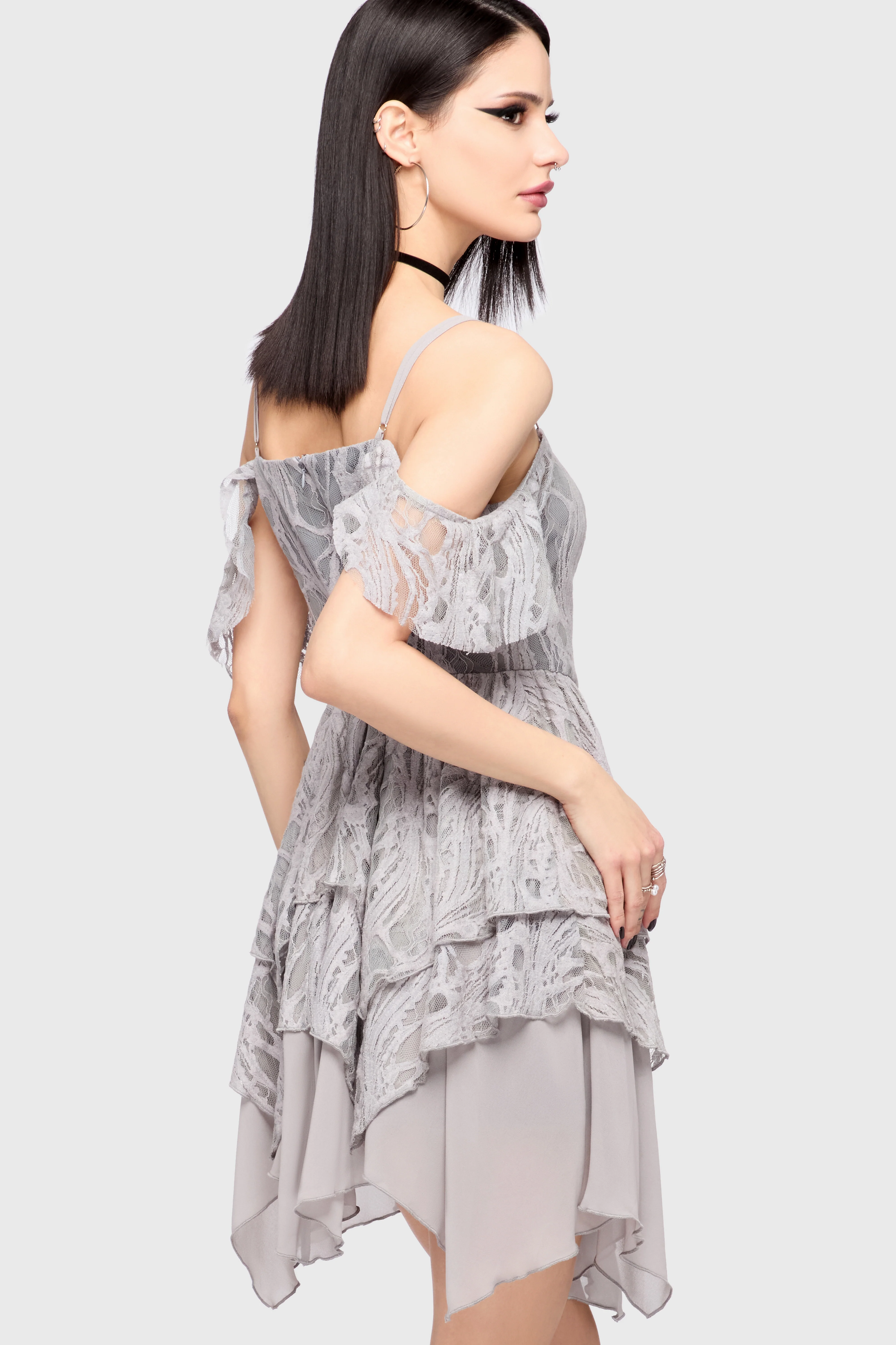Haunted Union Dress [GREY] - Image 3