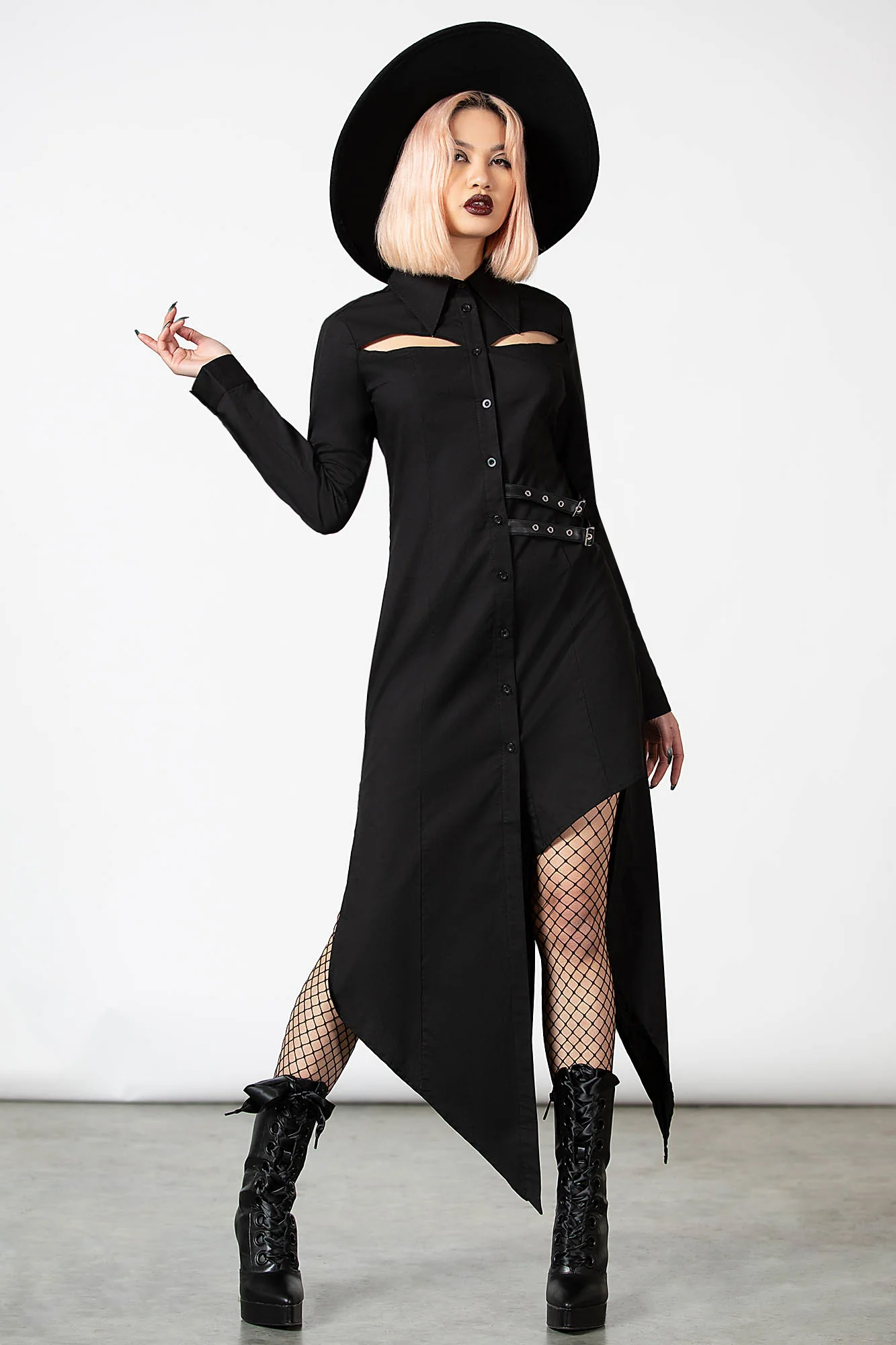 Hauntress Shirt-Dress - Image 4