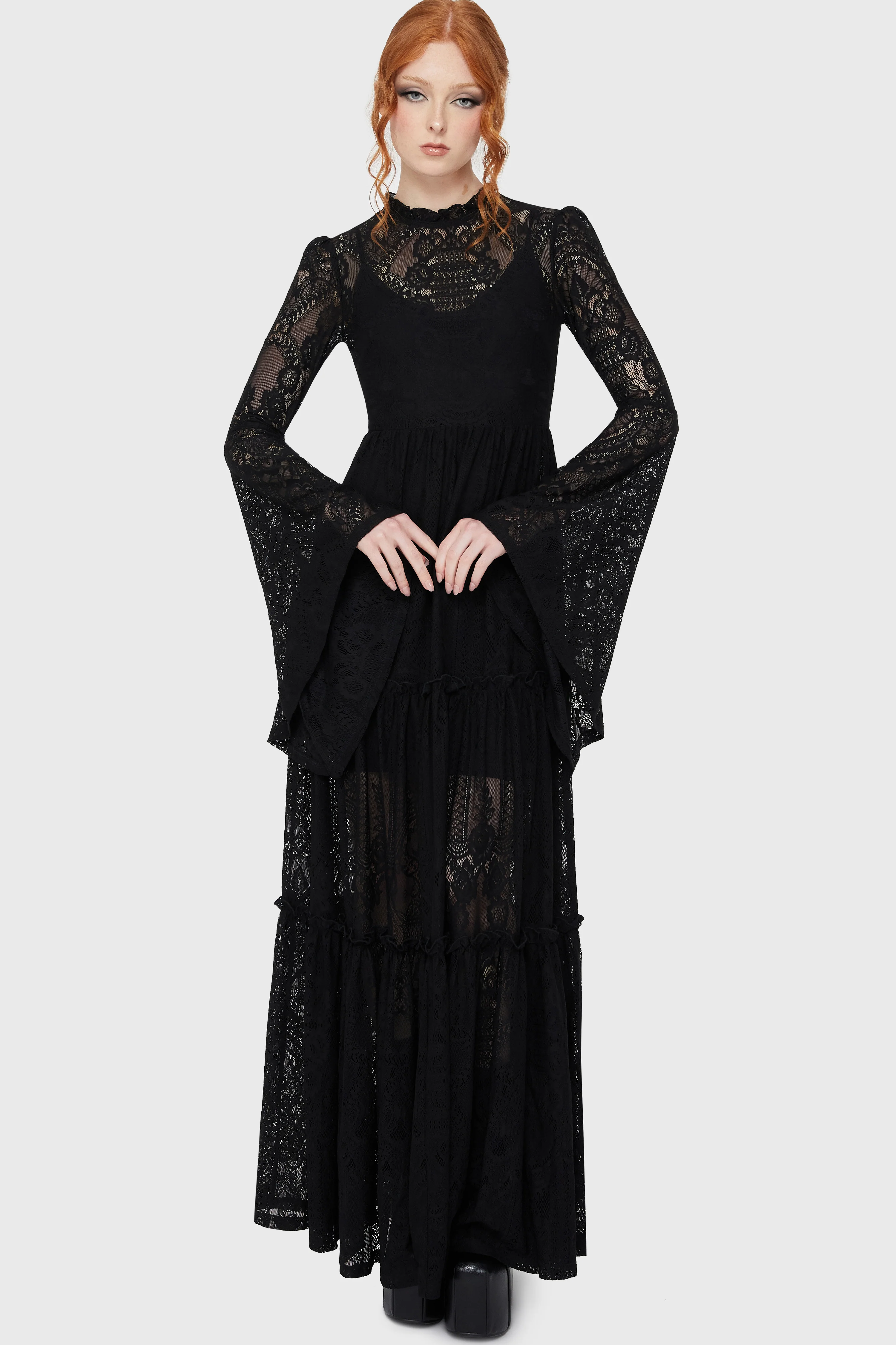 Hecate Lace Maxi Dress [B] - Image 3