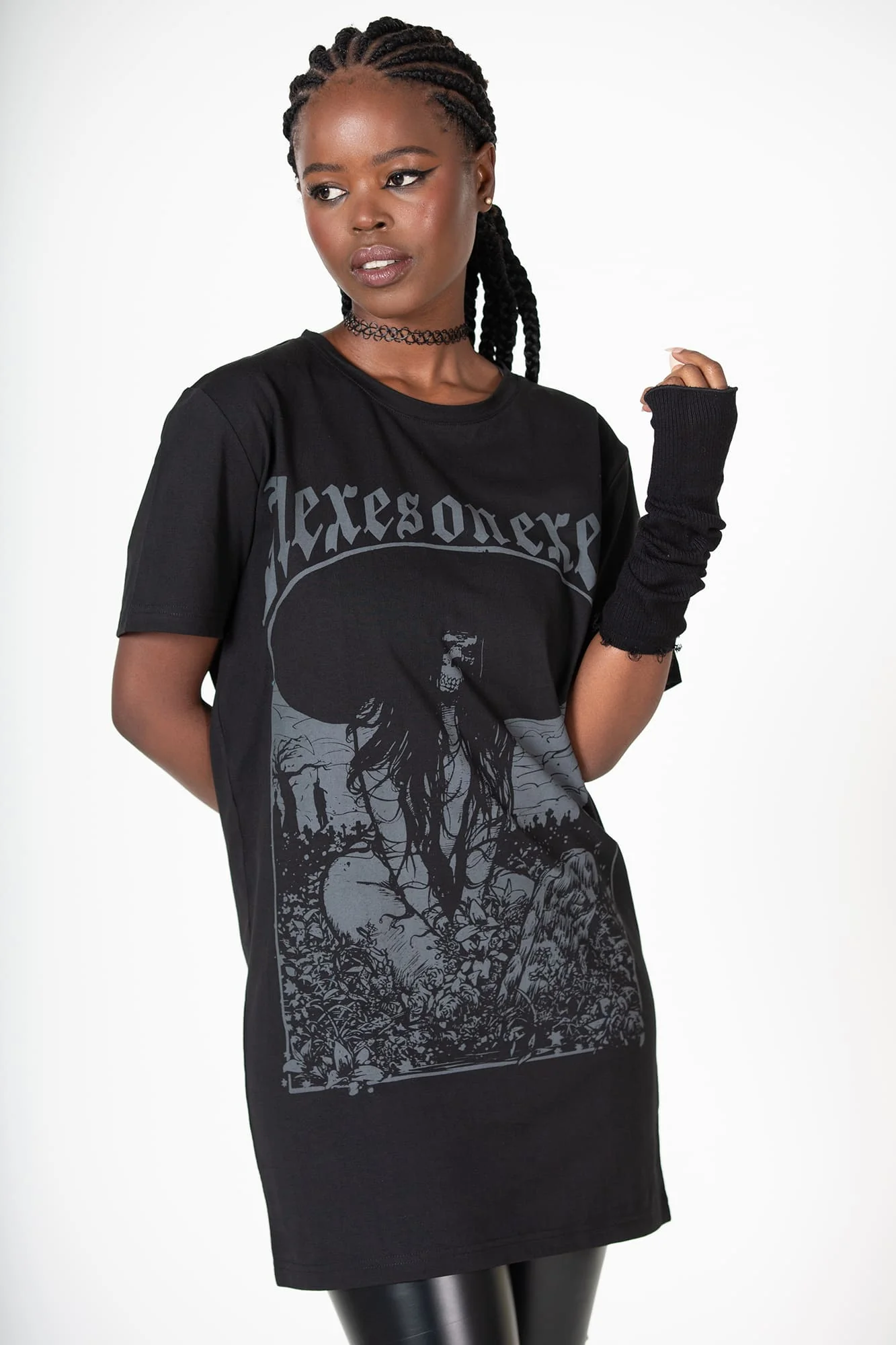 Hexes On Exes T-Shirt Dress - Image 2
