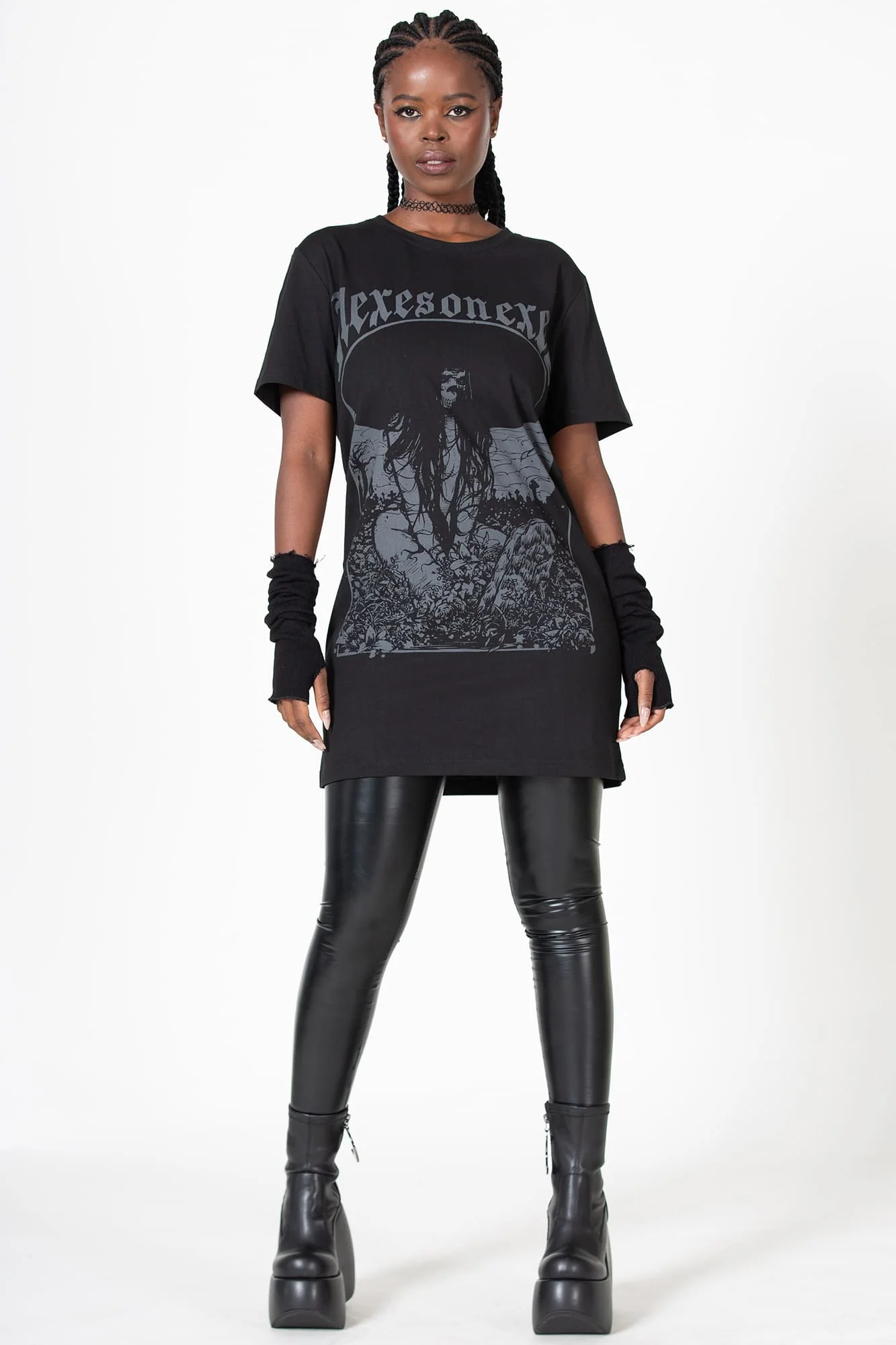 Hexes On Exes T-Shirt Dress - Image 3