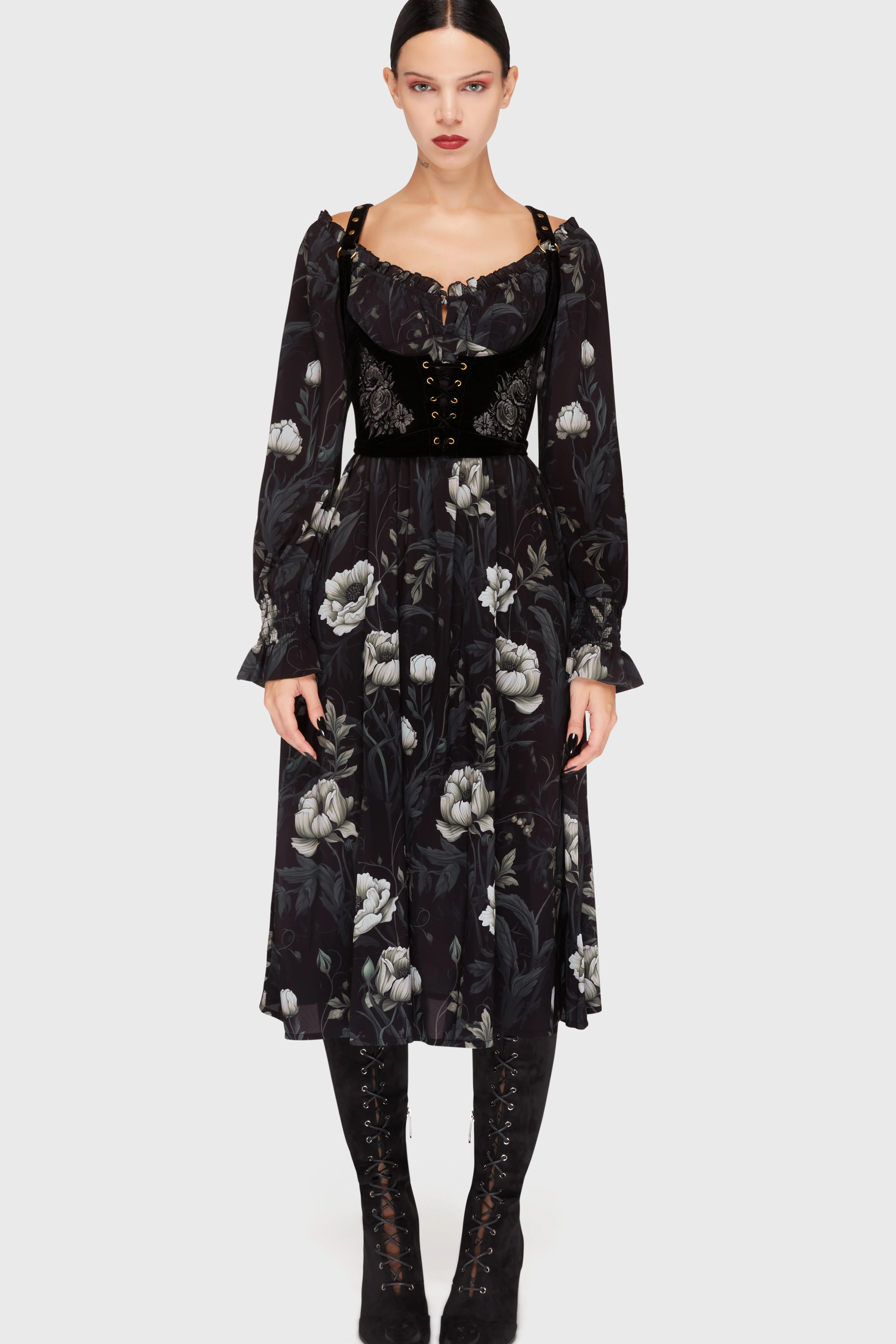 Ivory's Chorus Midi Dress - Image 4