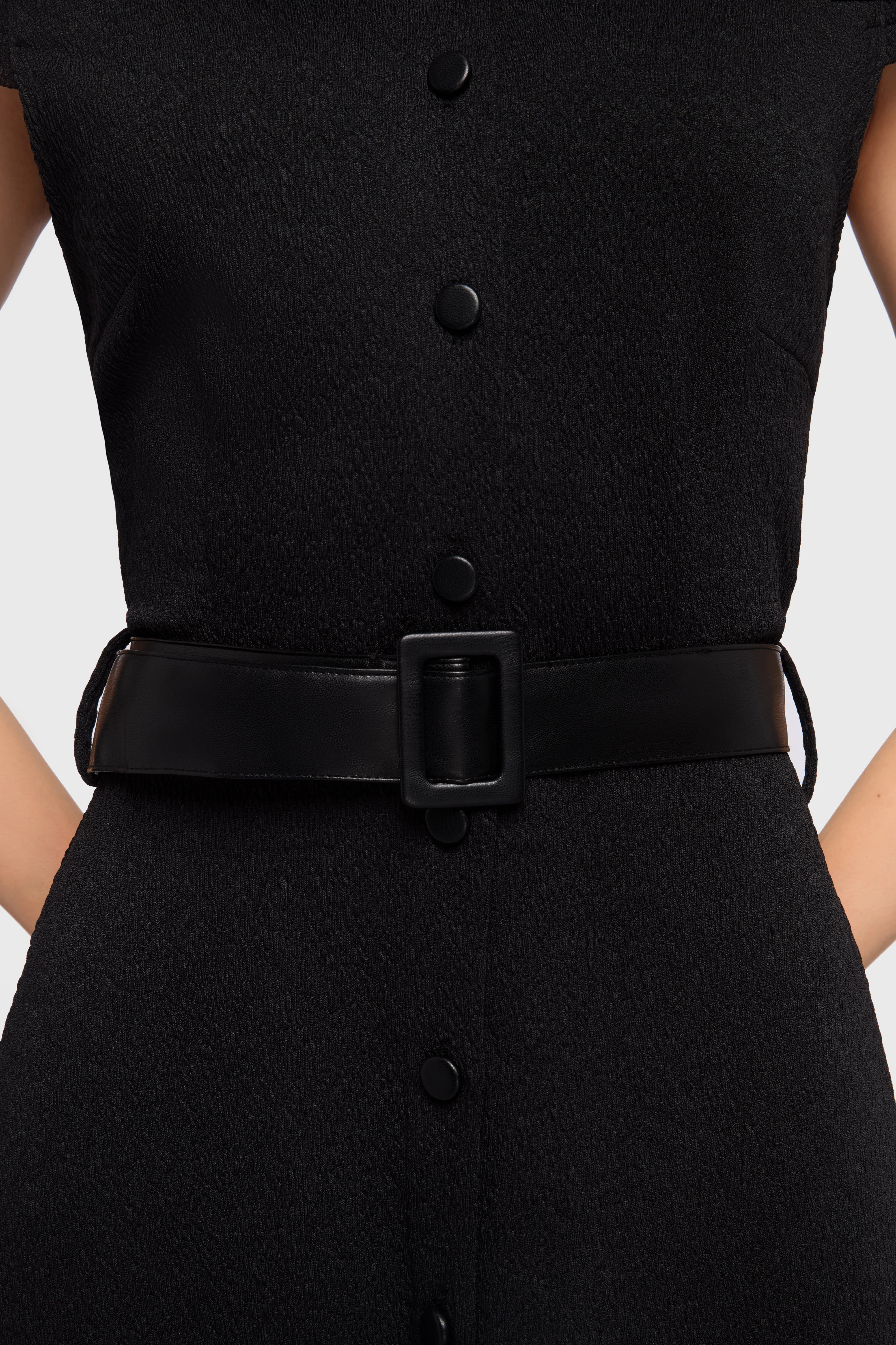 Kihilist Obsidienne Collar Dress - Image 5