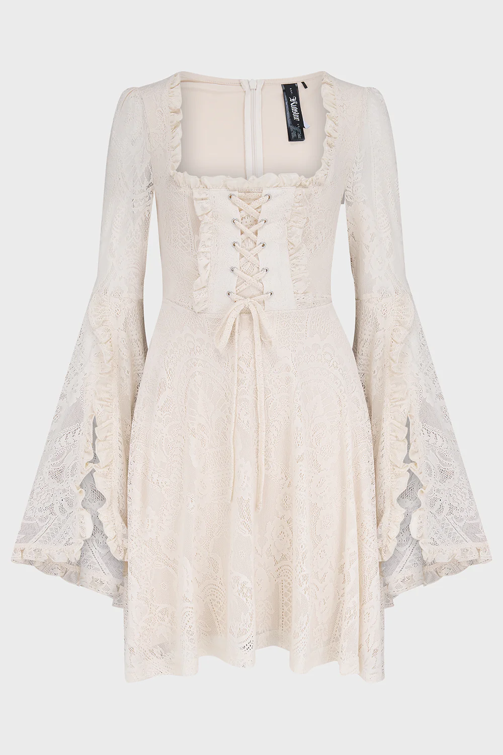 Killing Kisses Lace Maiden Dress [Ivory] - Image 6