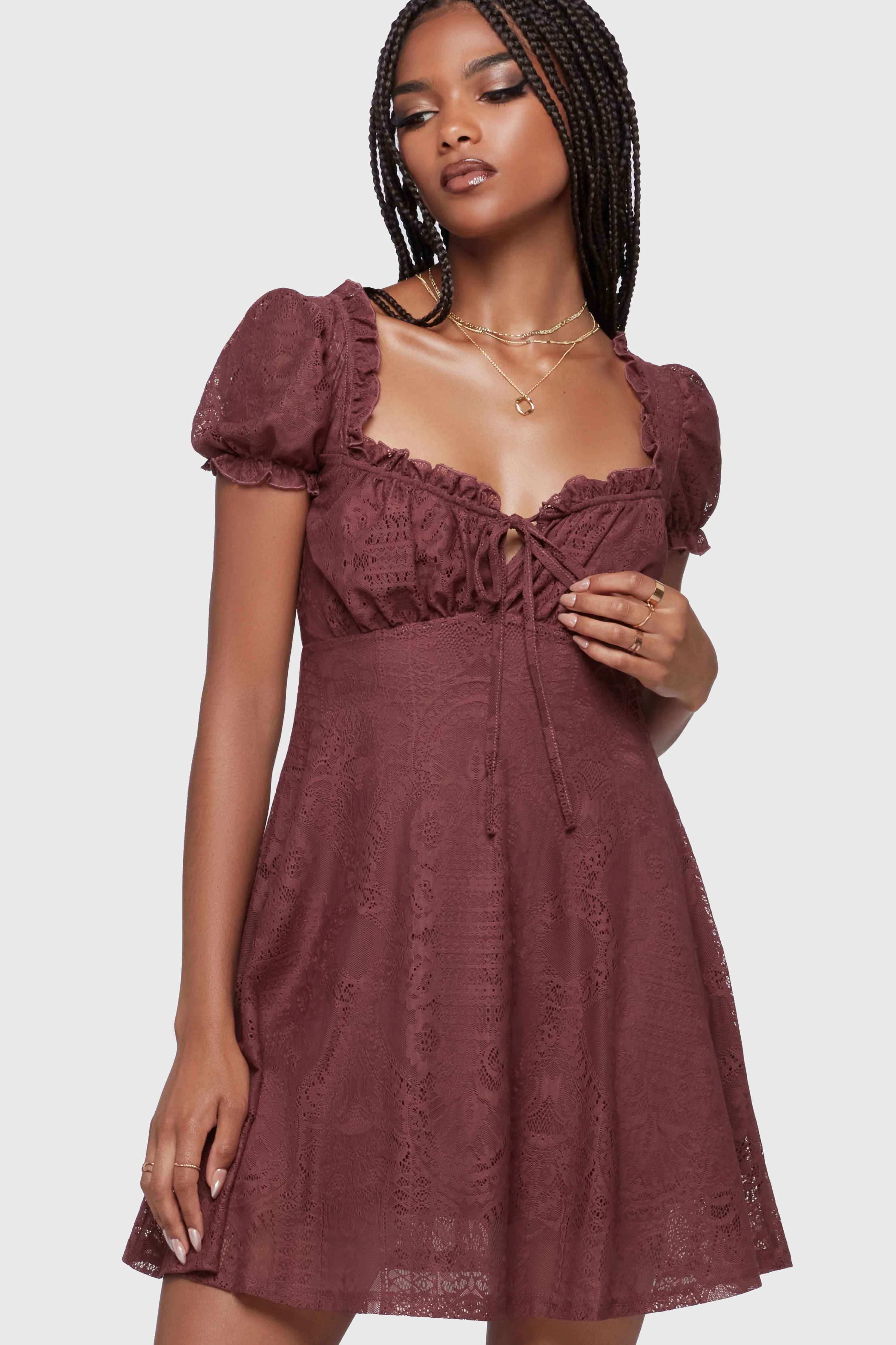 Lilith's Garden Mini Dress - Image 4