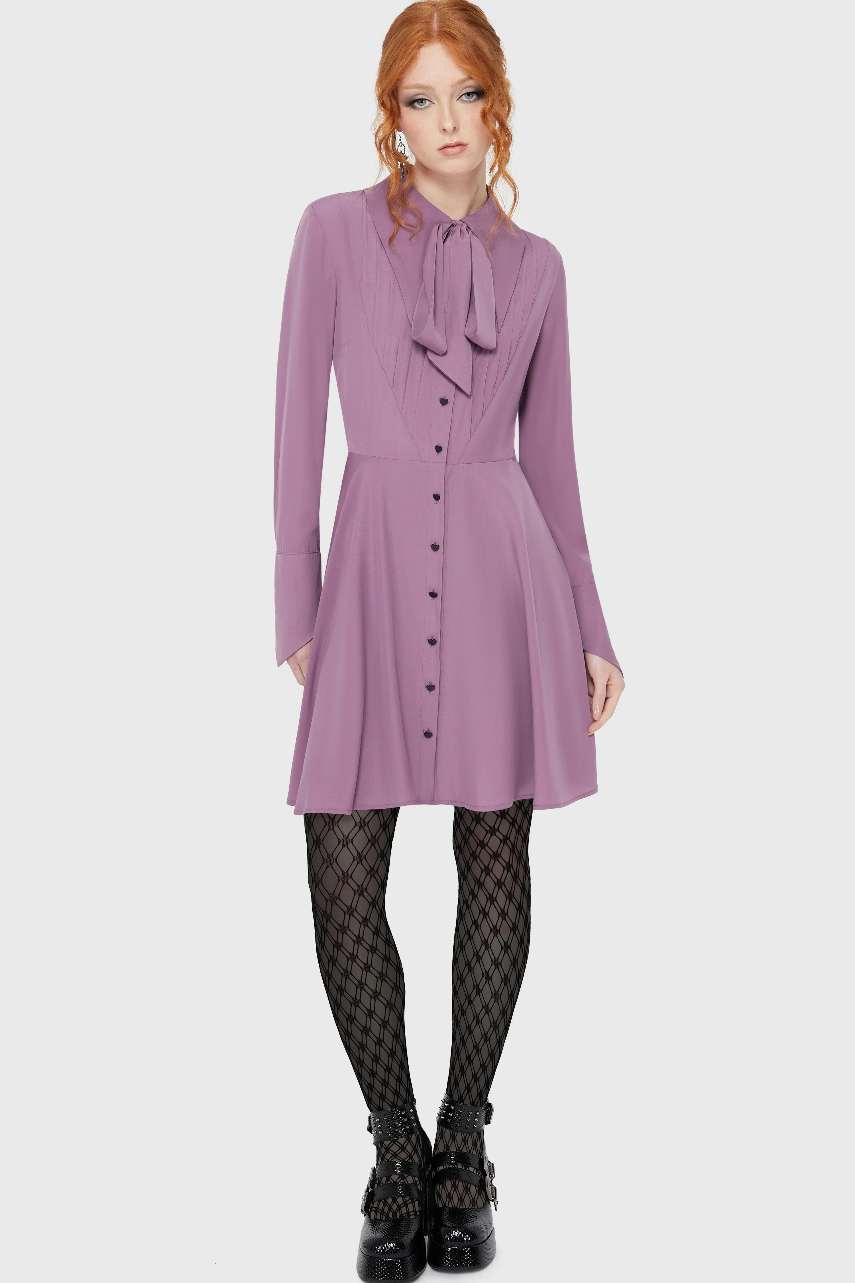 Lyricore Dress [Mauve] - Image 3