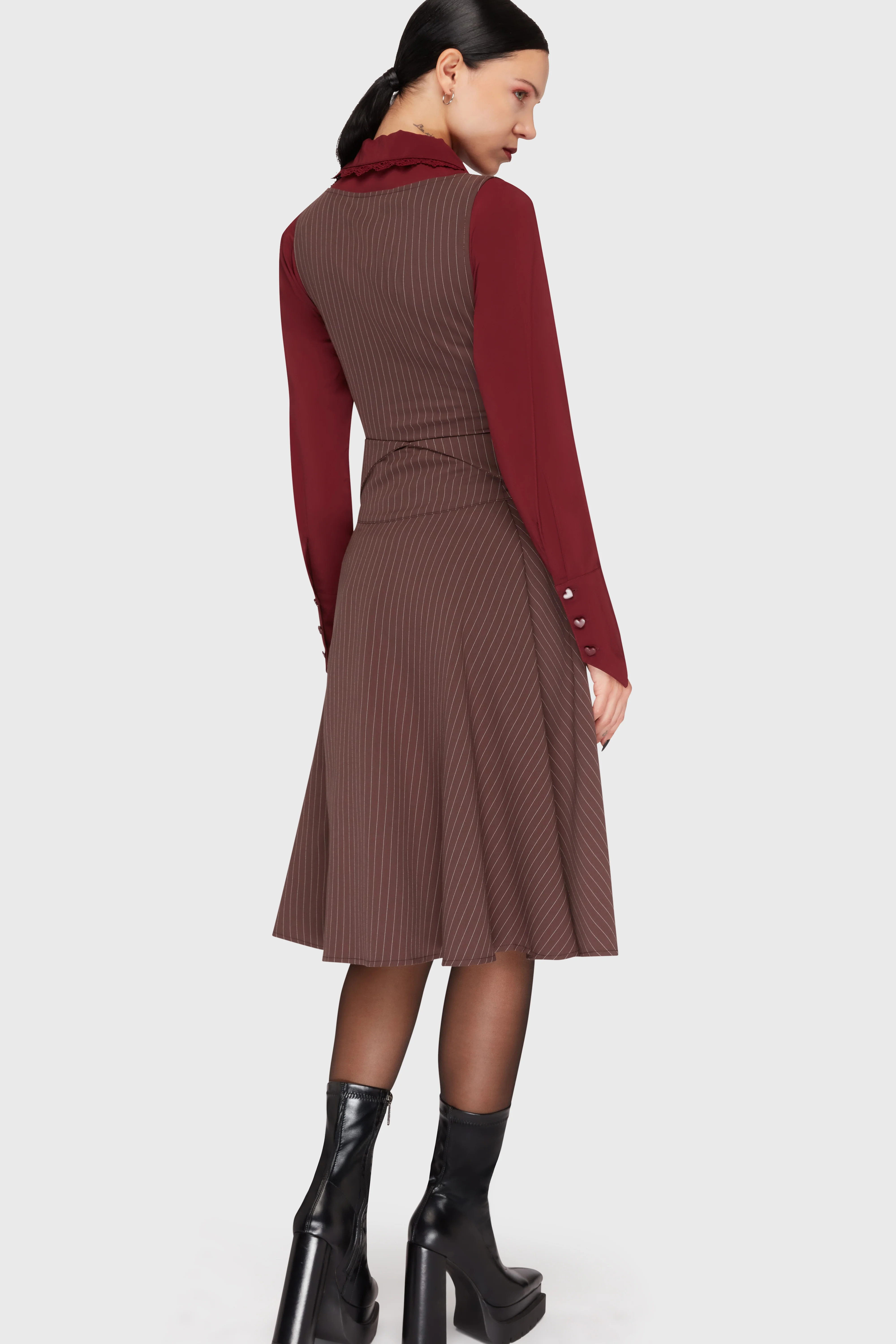 Midnight Gaze Midi Skirt - Image 4