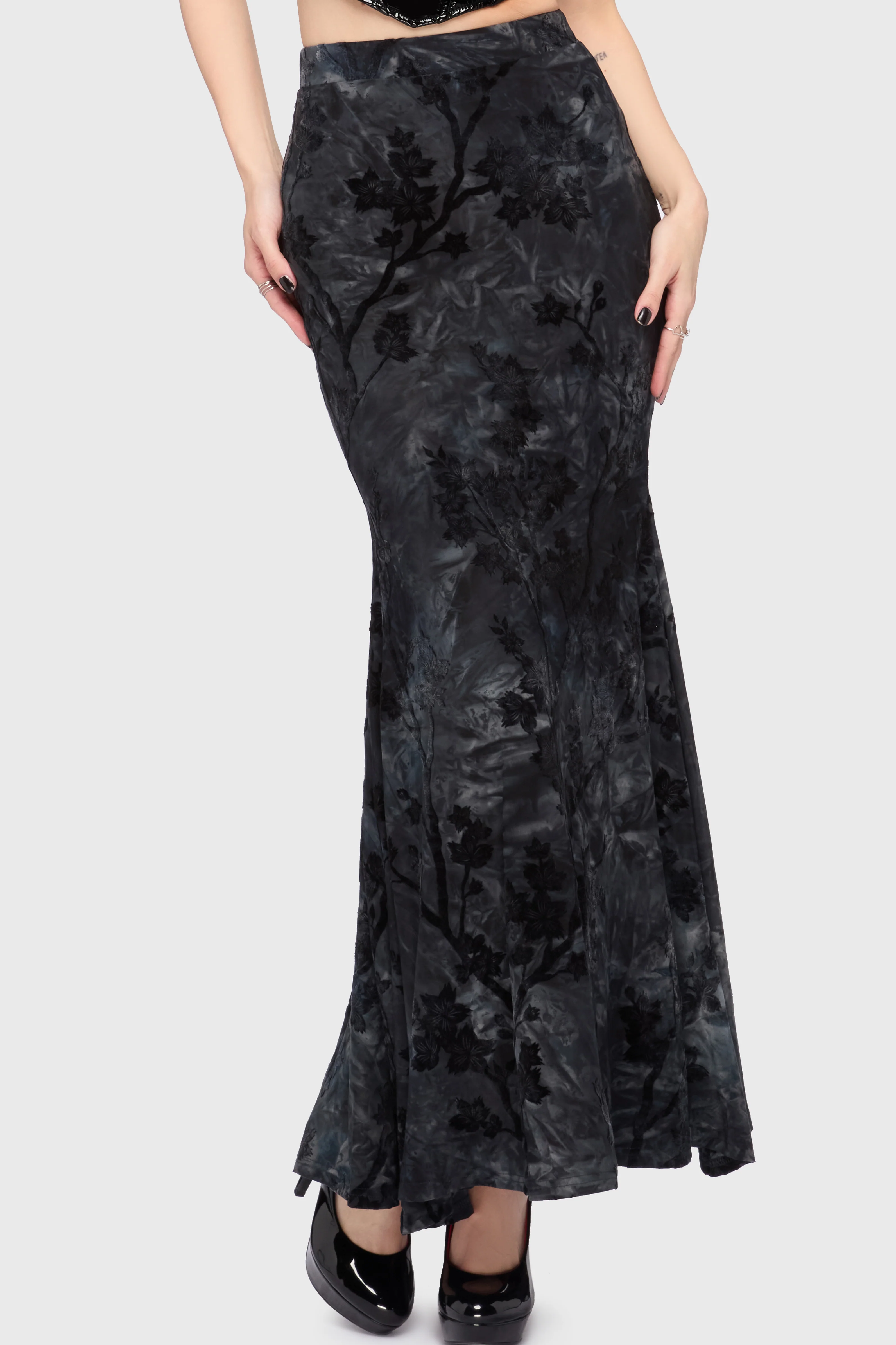 Midnight Vale Maxi Skirt