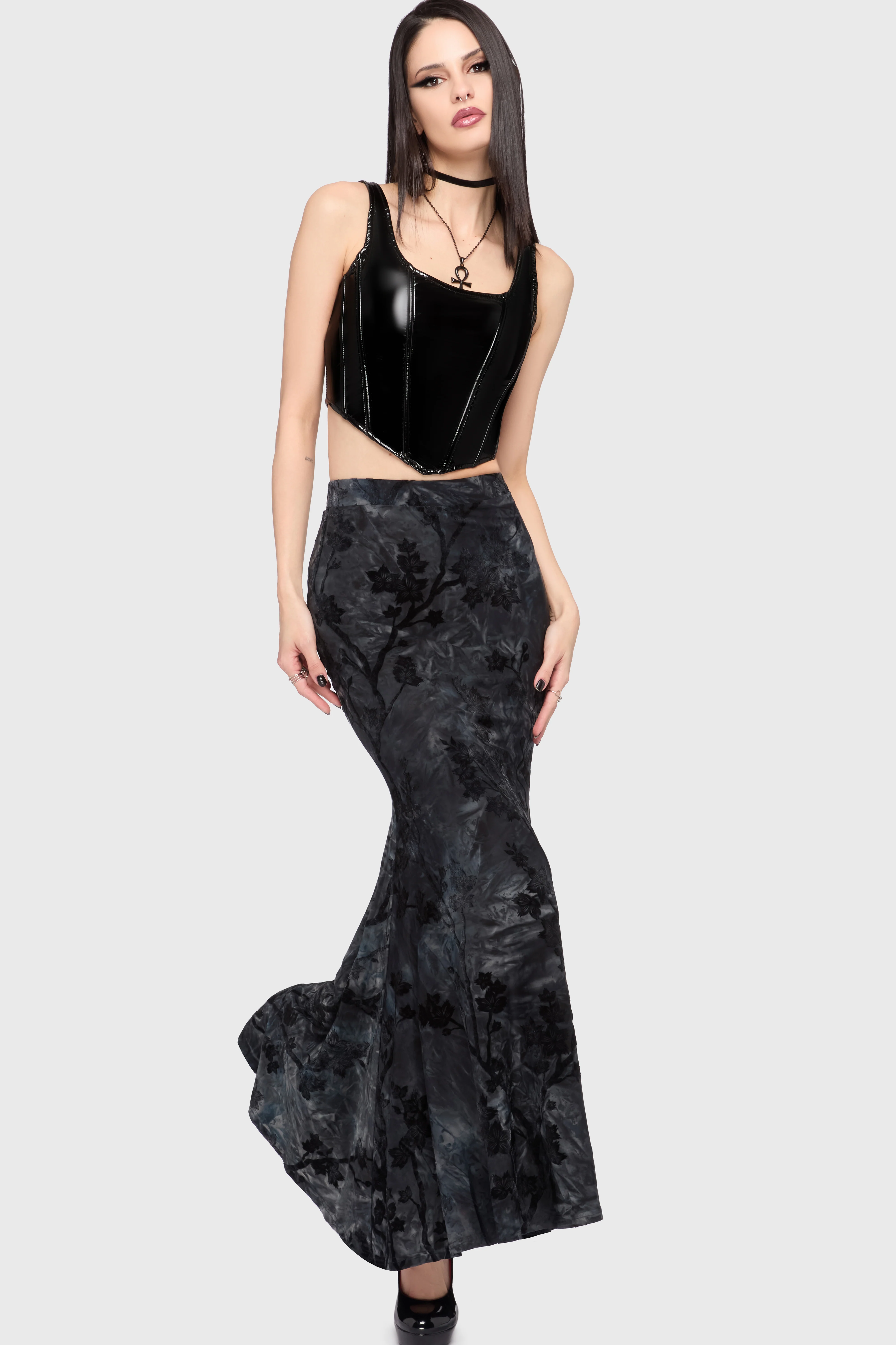 Midnight Vale Maxi Skirt - Image 3