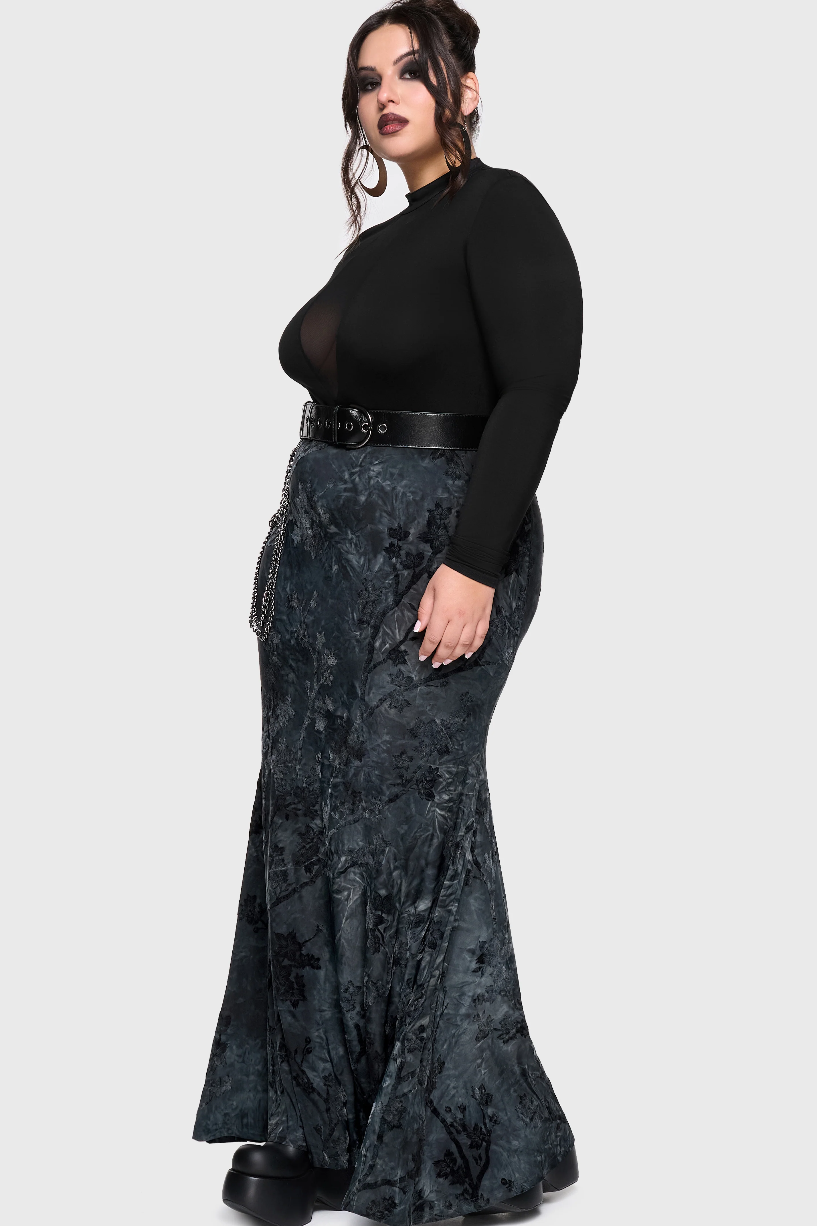 Midnight Vale Maxi Skirt - Image 6