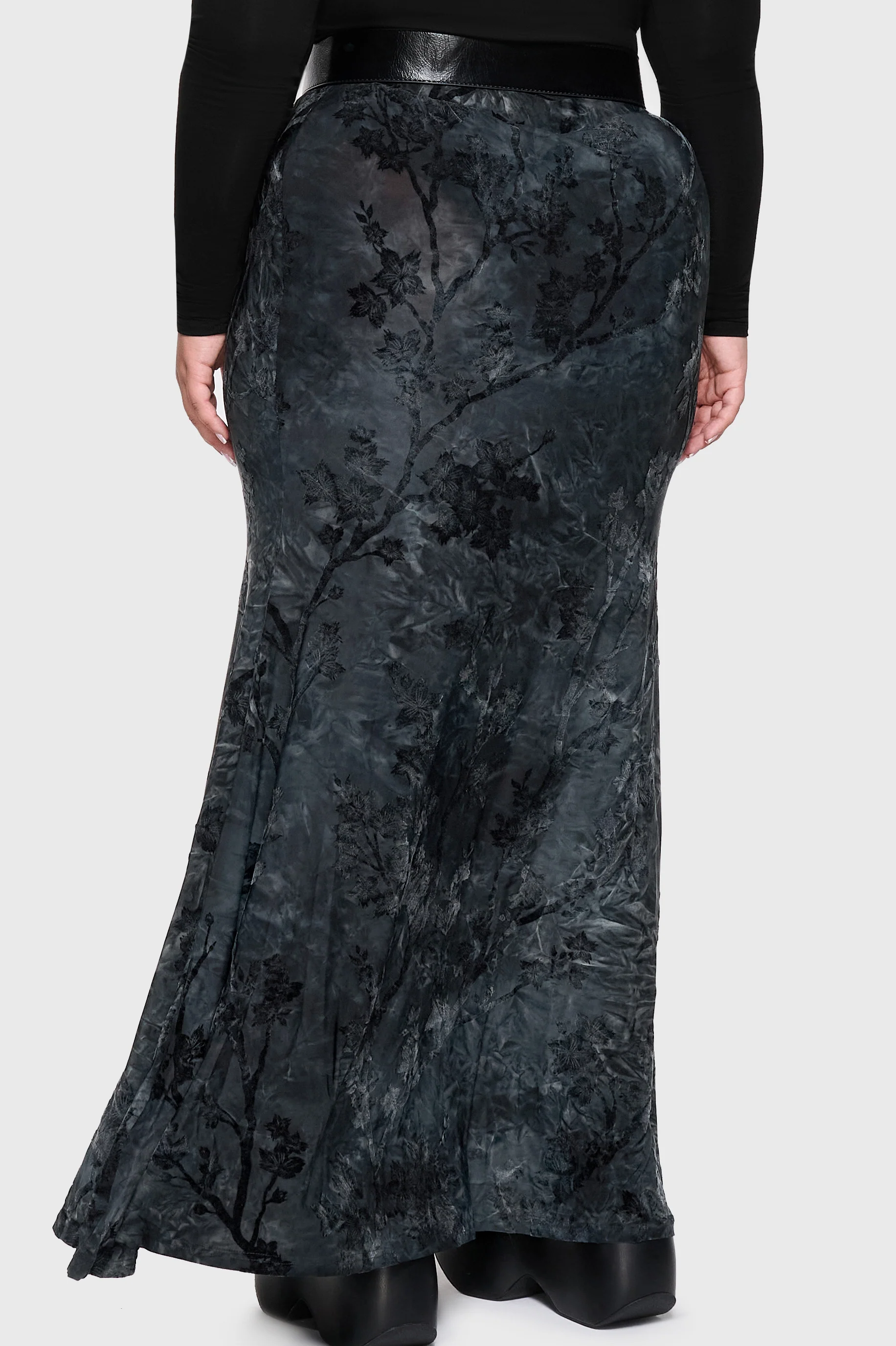 Midnight Vale Maxi Skirt - Image 8