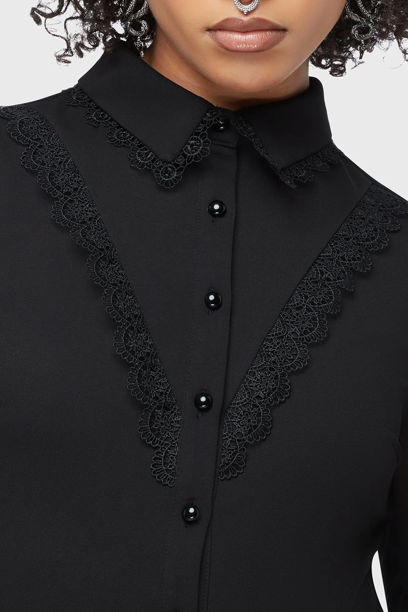 Miss Mourning Mini Dress - Image 2