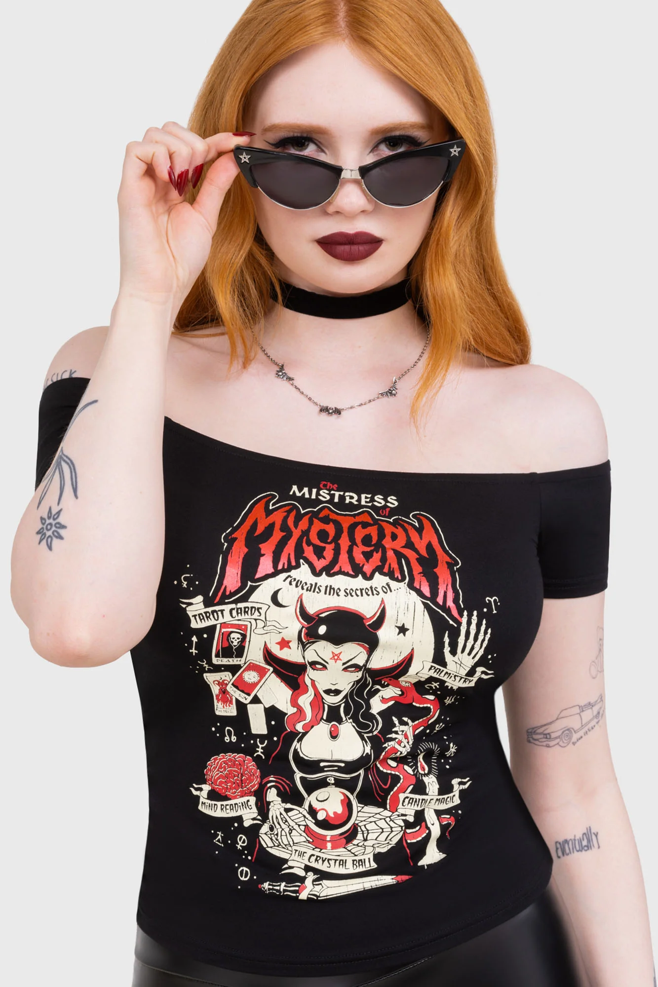 Mistress Mistery Bardot Top - Image 2