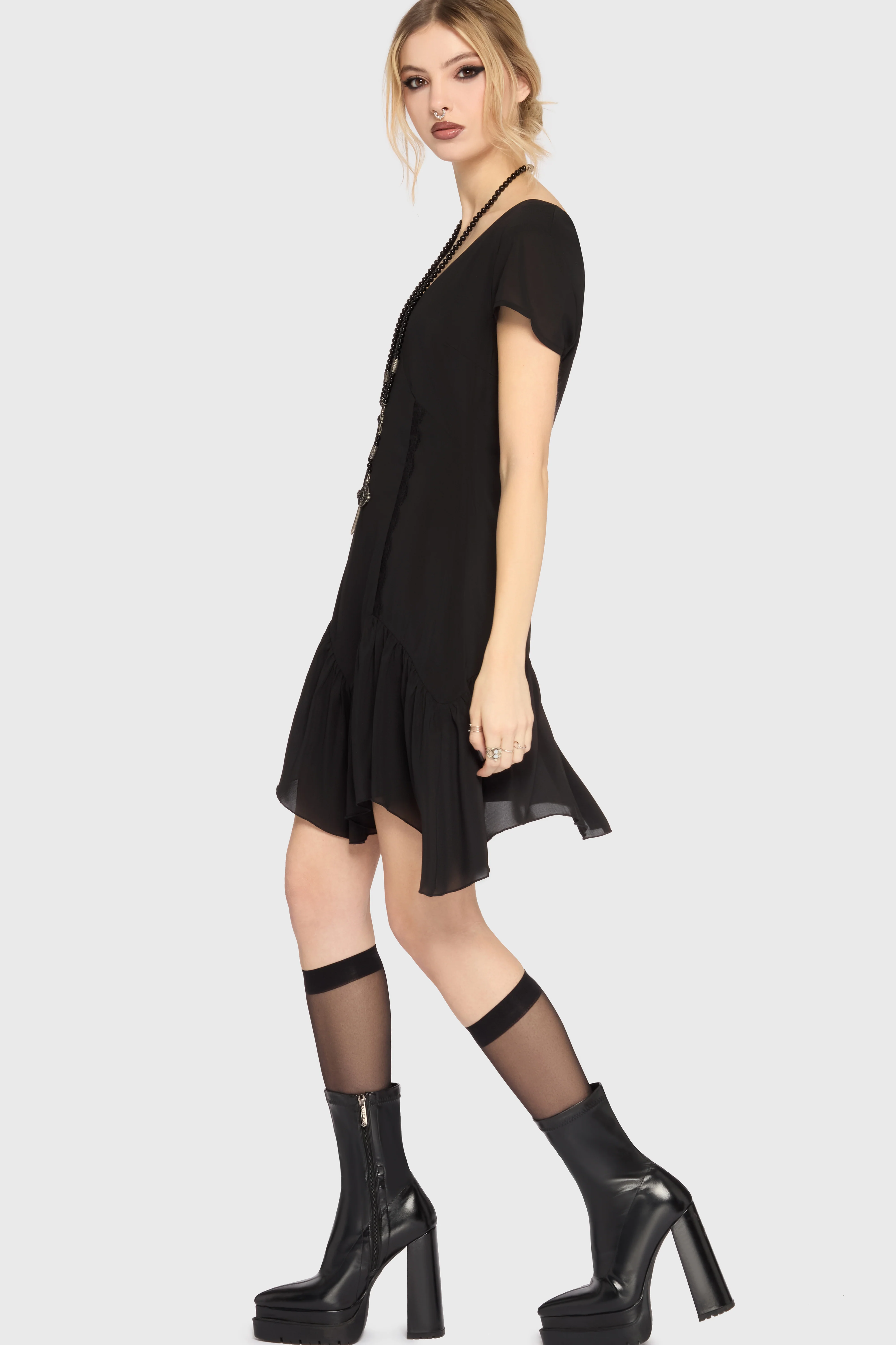 Nighthistle Mini Dress - Image 3