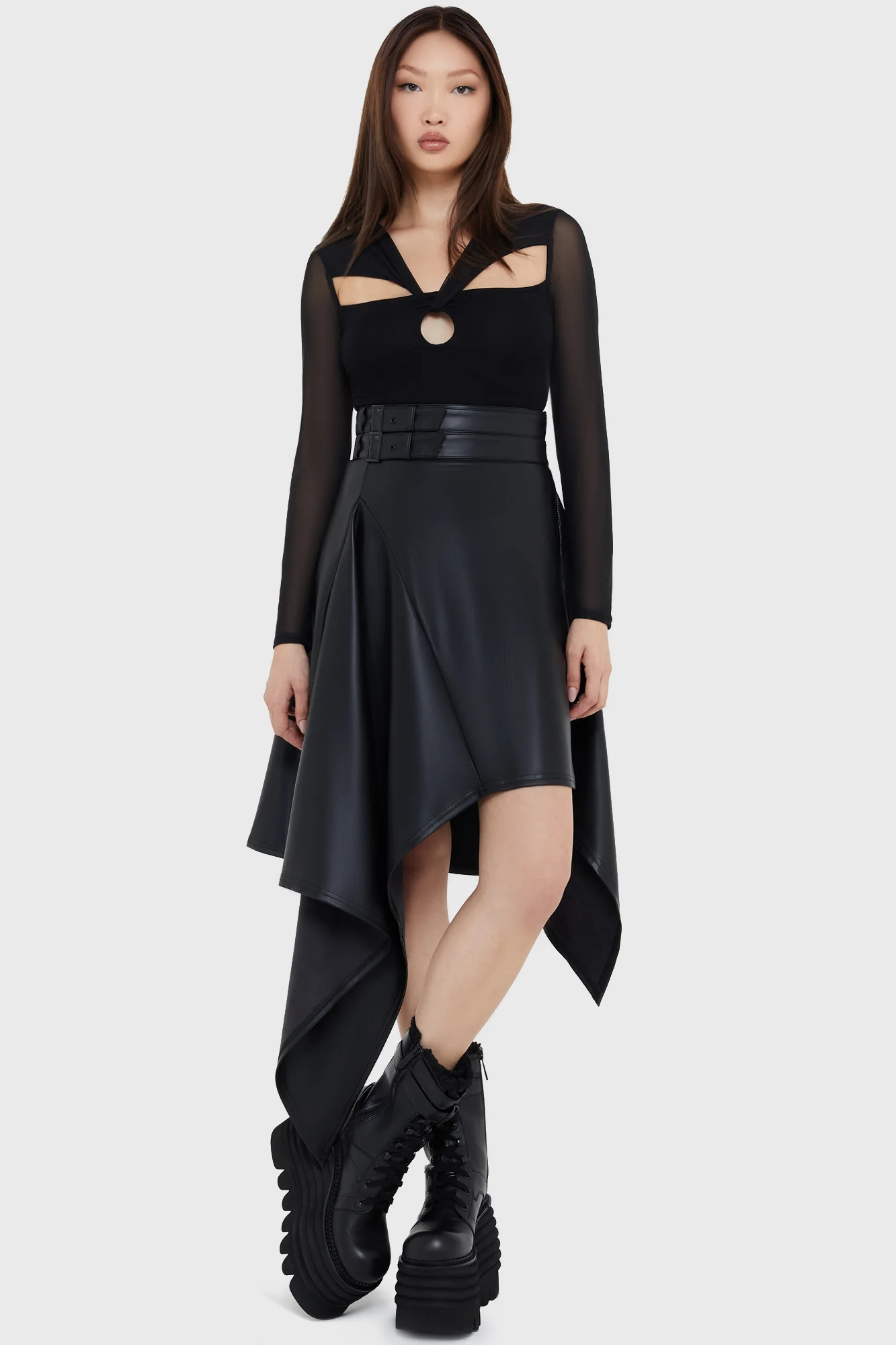 Noir Ruin Skirt - Image 2