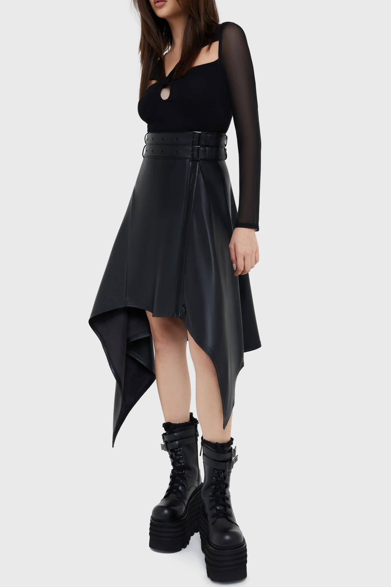 Noir Ruin Skirt - Image 4