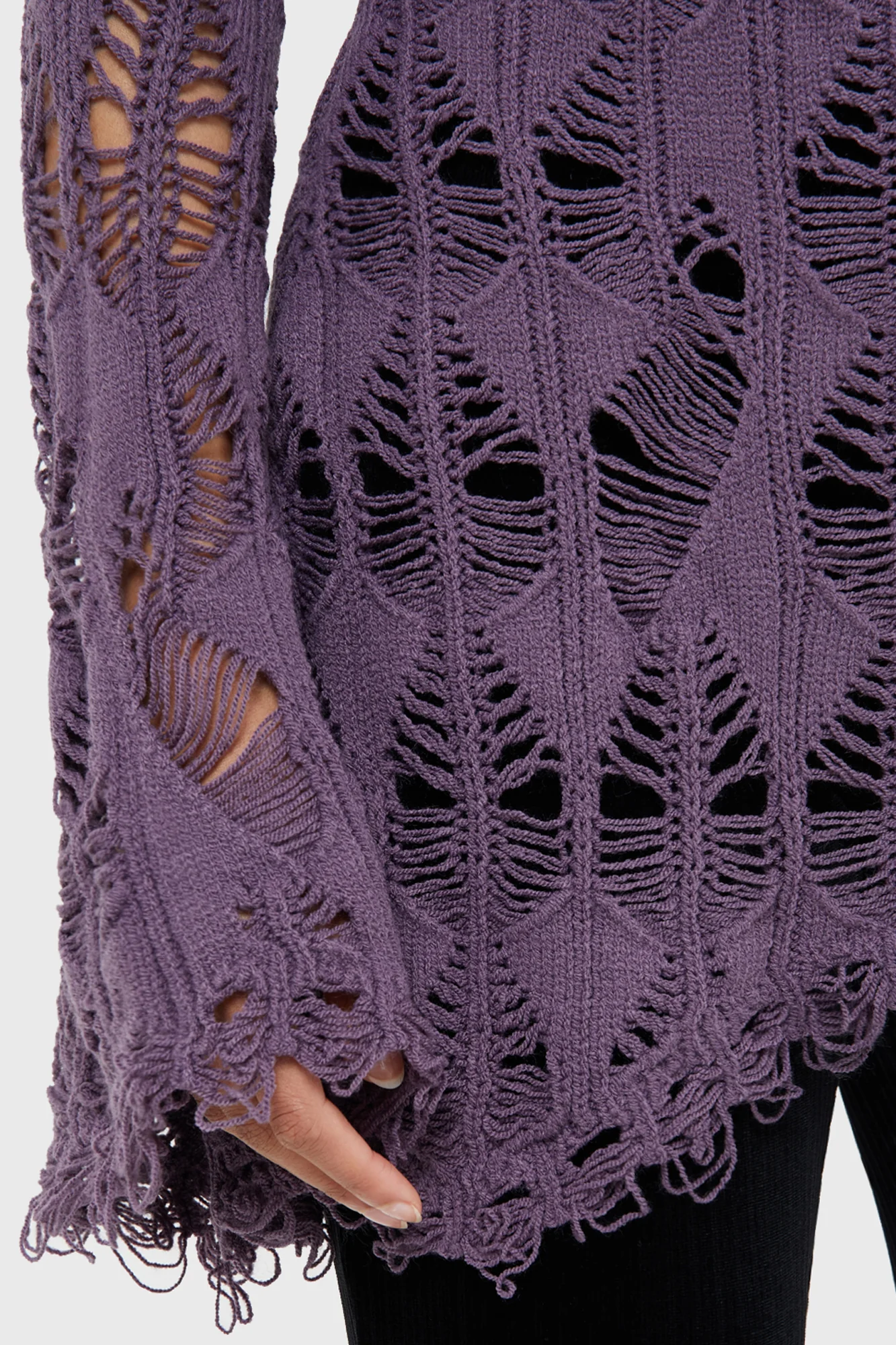 Shadow Wine Sweater [PURPLE] - Image 2