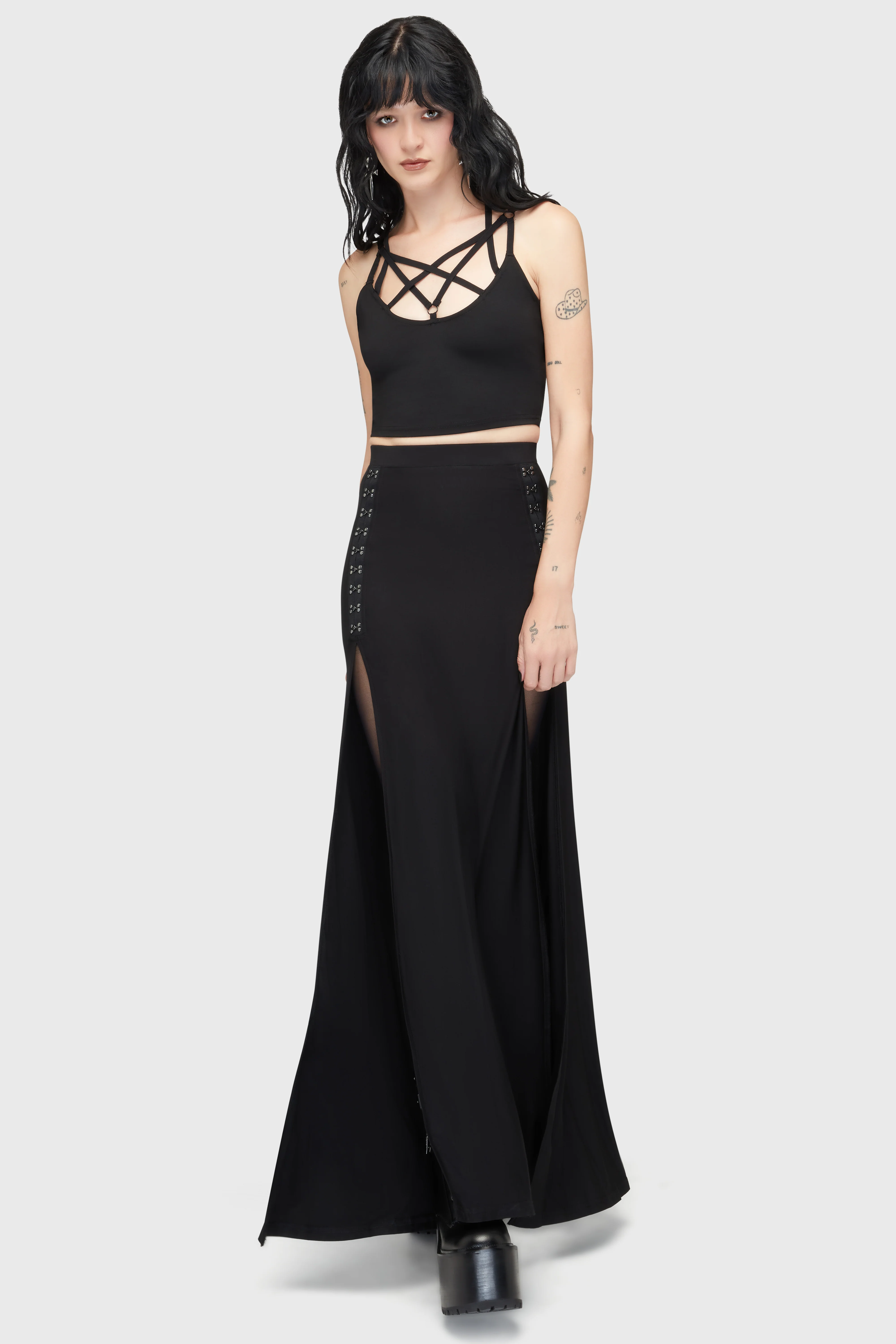 Snarl Maxi Skirt - Image 3
