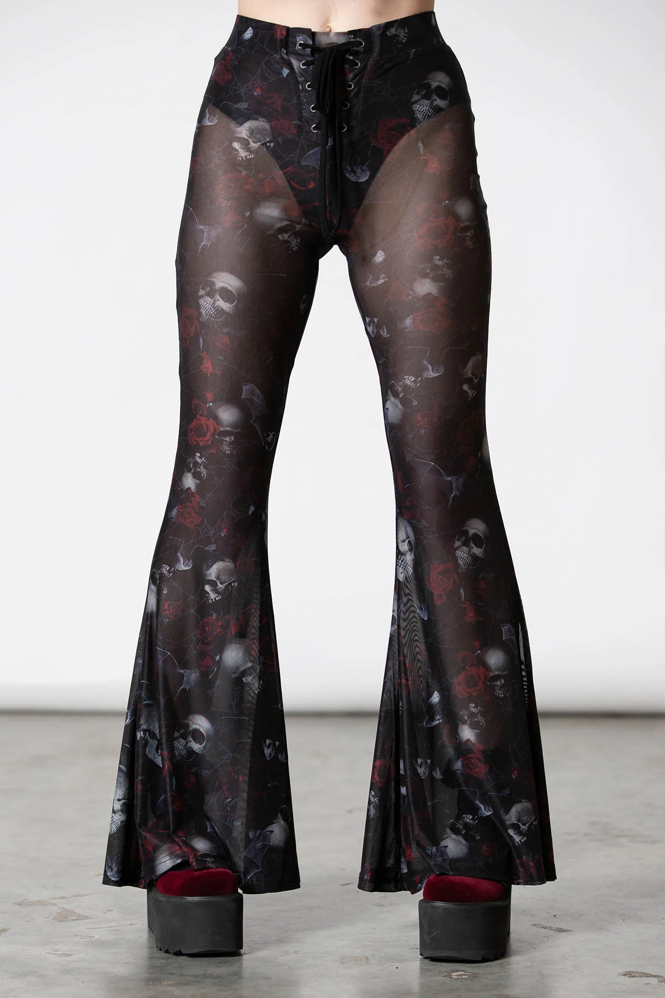 Spirala Mesh Bell Bottoms - Image 2