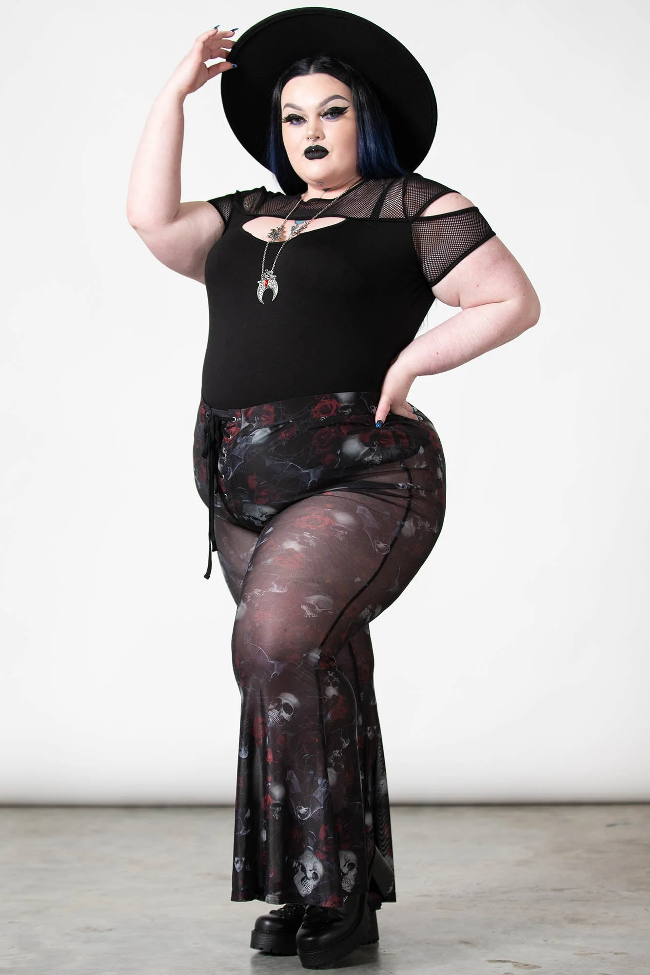 Spirala Mesh Bell Bottoms - Image 6