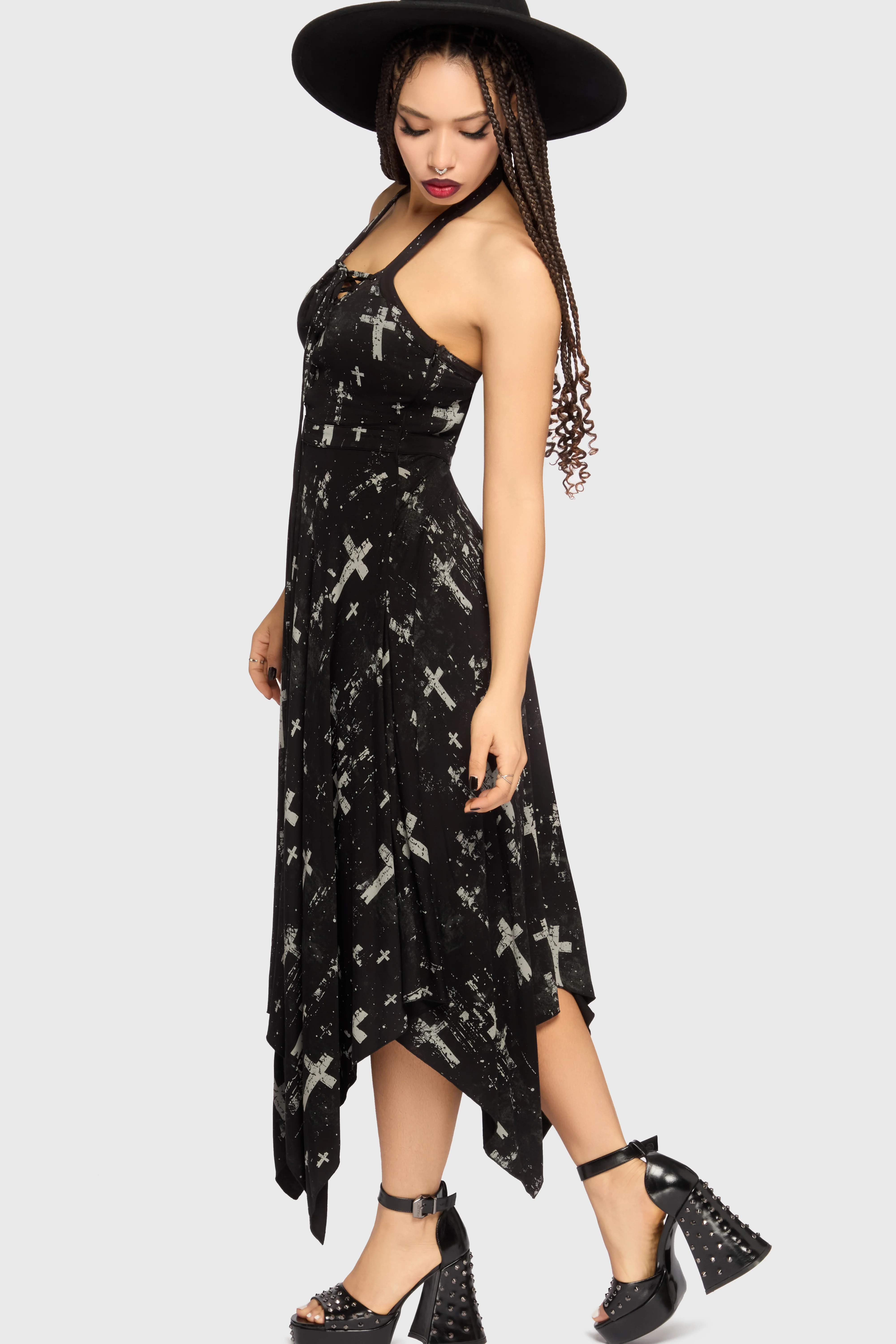 Tenebris Chapel Maxi Dress - Image 4
