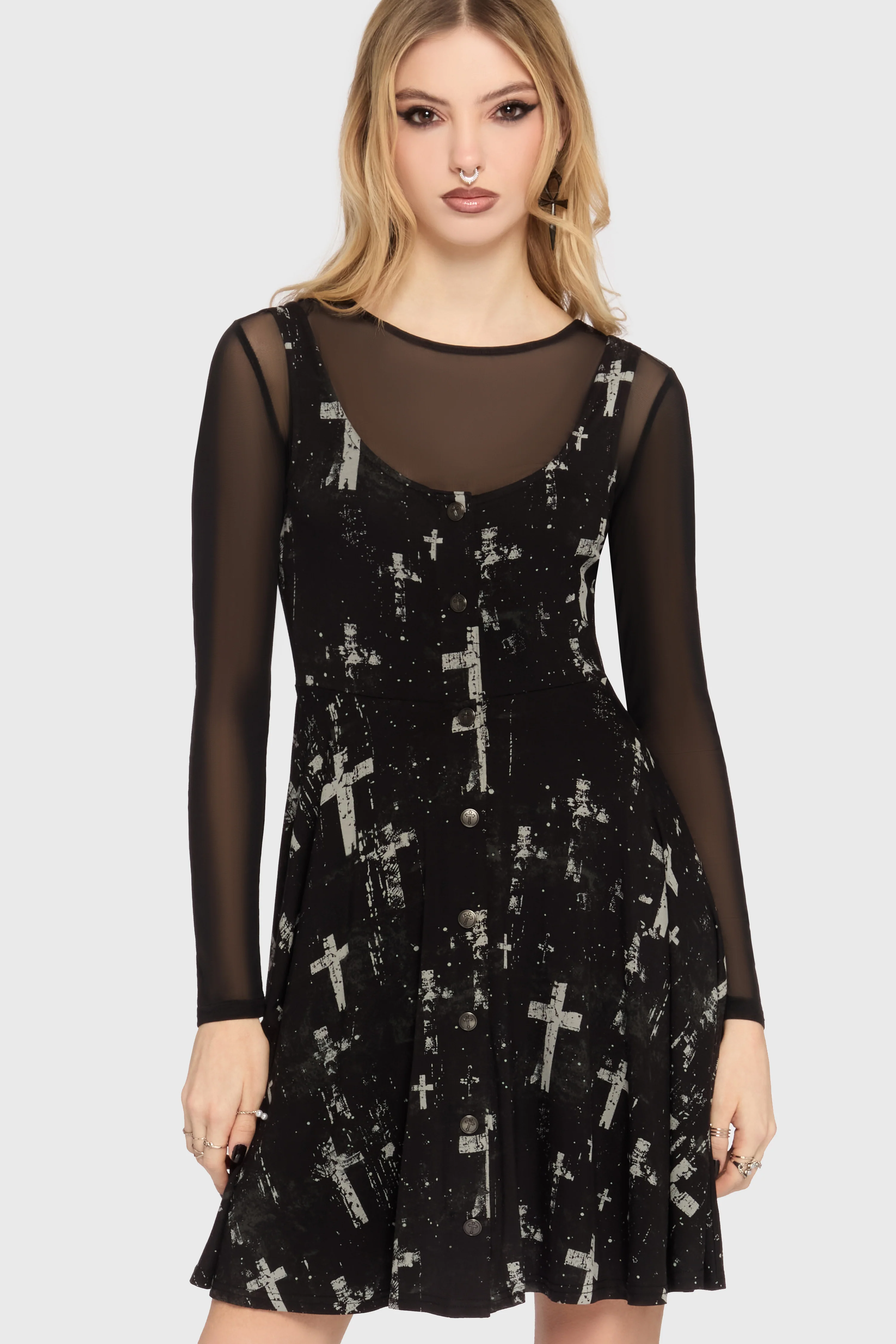 Tenebris Chapel Mini Dress