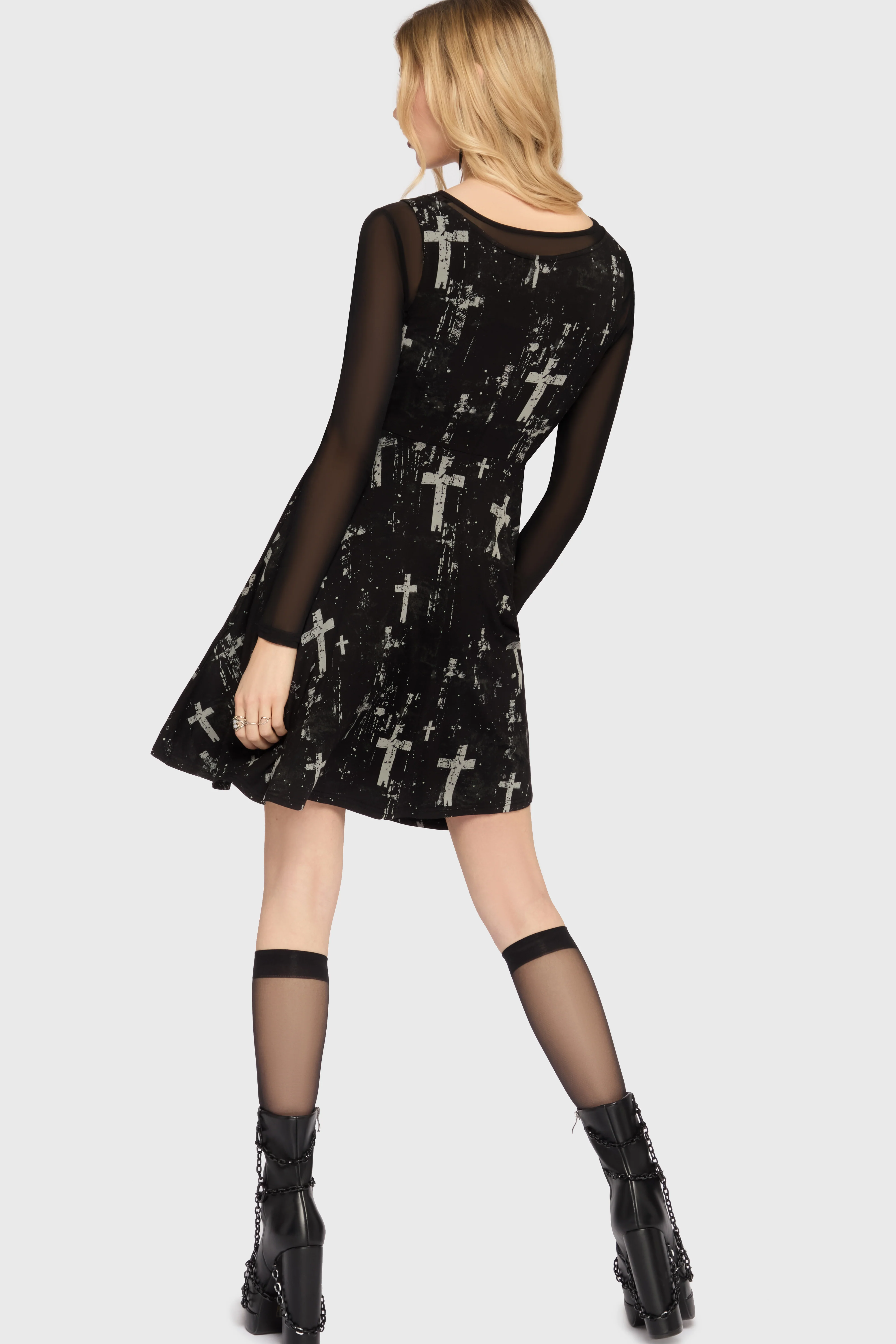 Tenebris Chapel Mini Dress - Image 2