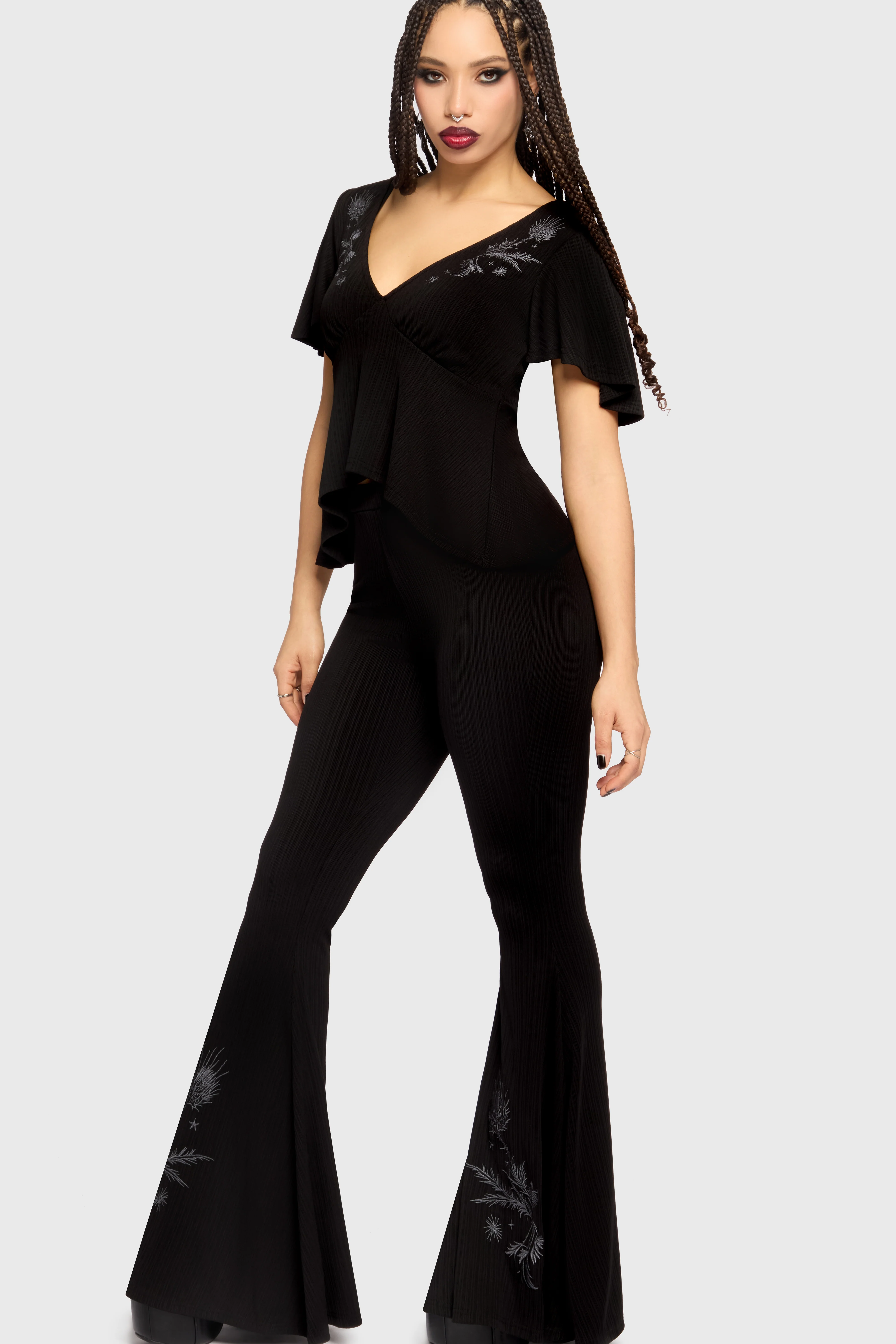 Thistina Embroidered Top - Image 2