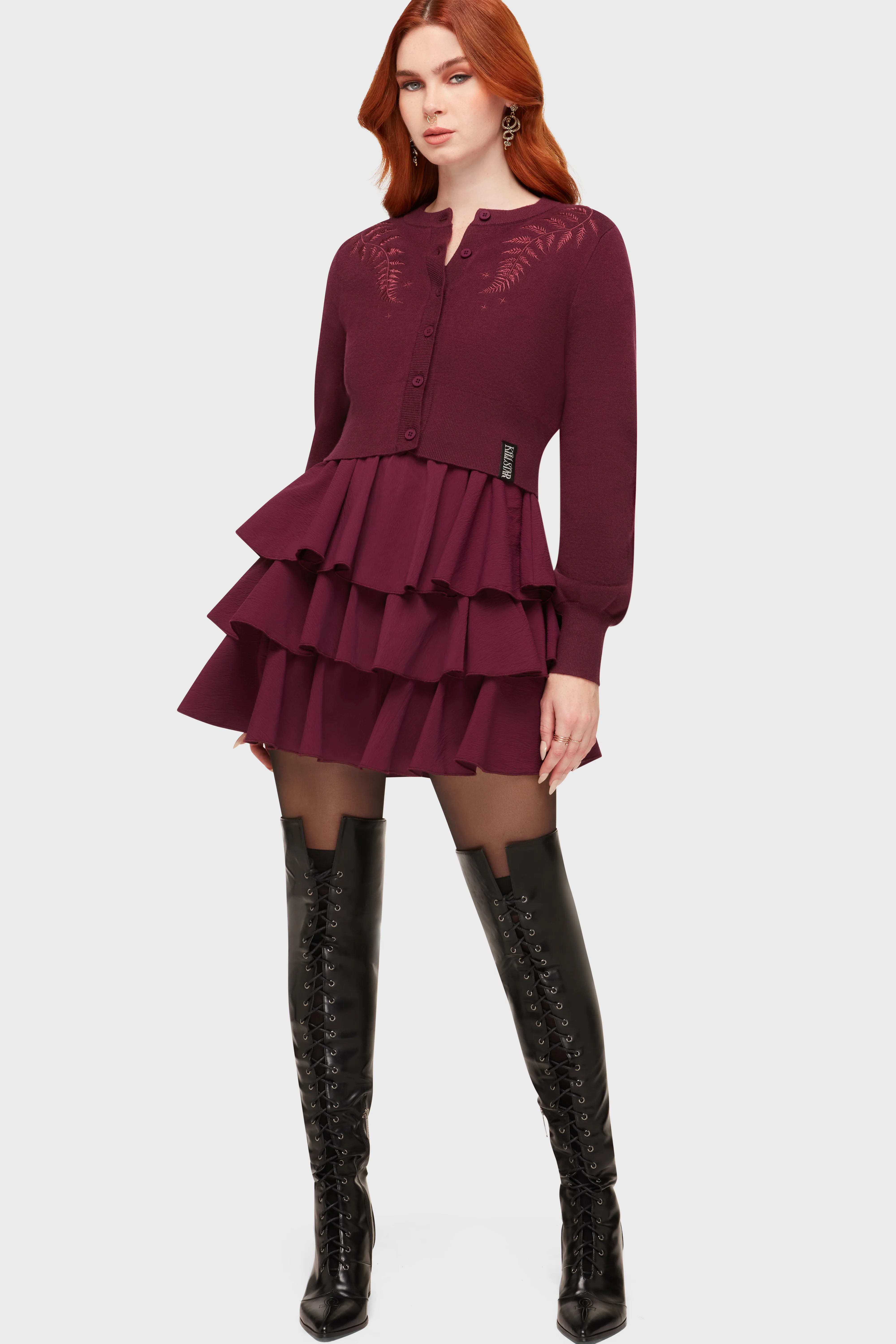 Thorned Kiss Mini Dress - Image 2