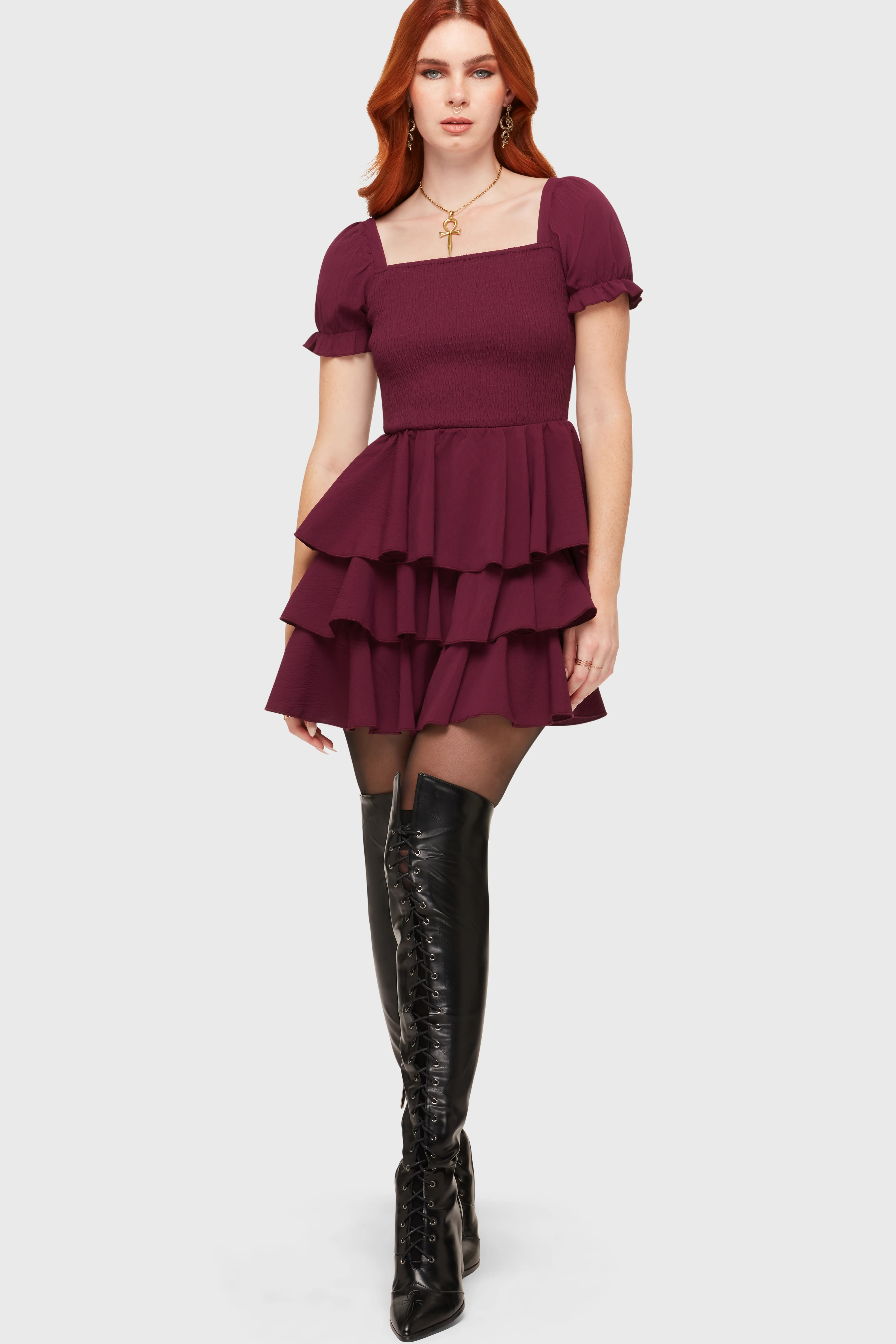 Thorned Kiss Mini Dress - Image 3