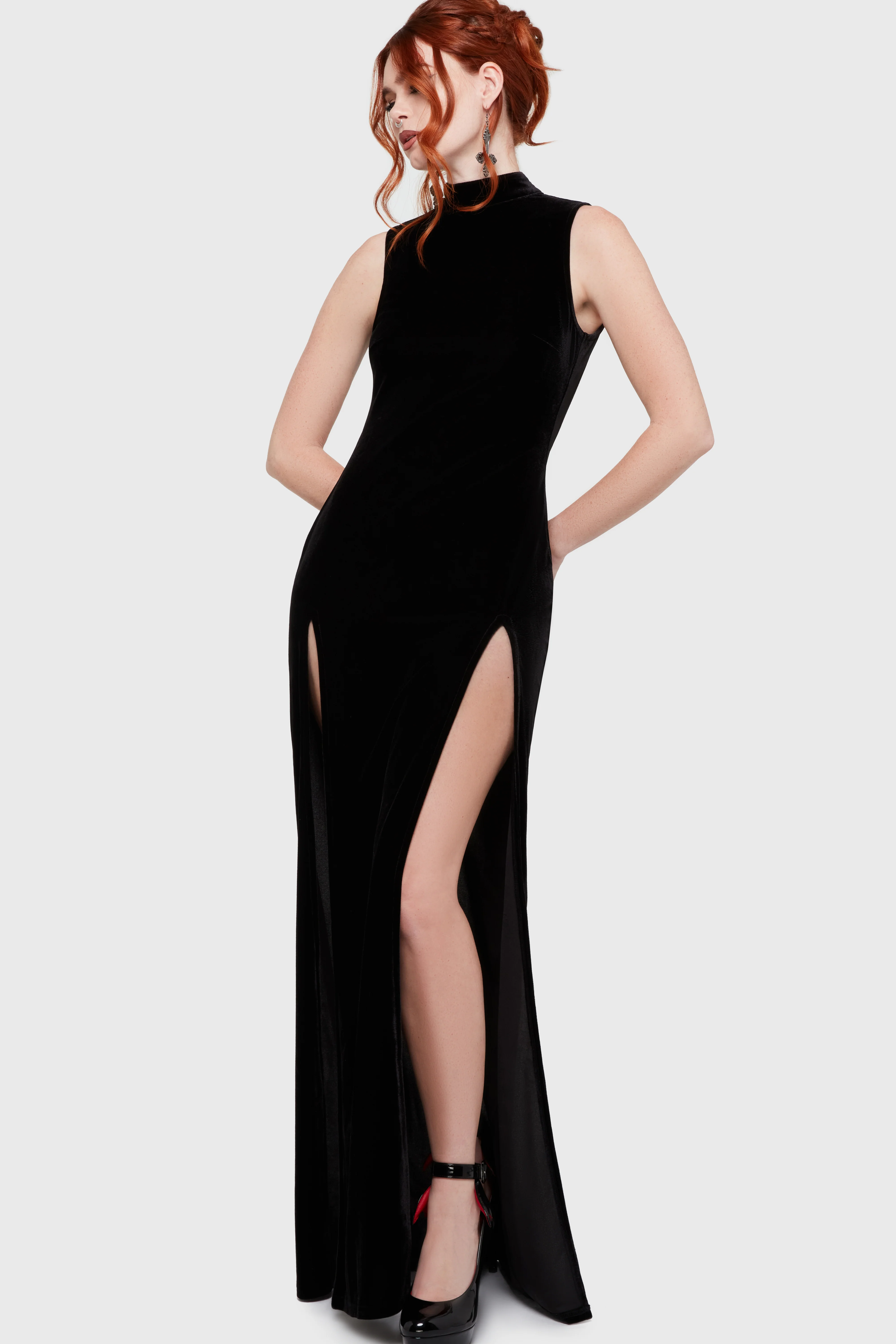 Vamp Whisper Maxi Dress - Image 2