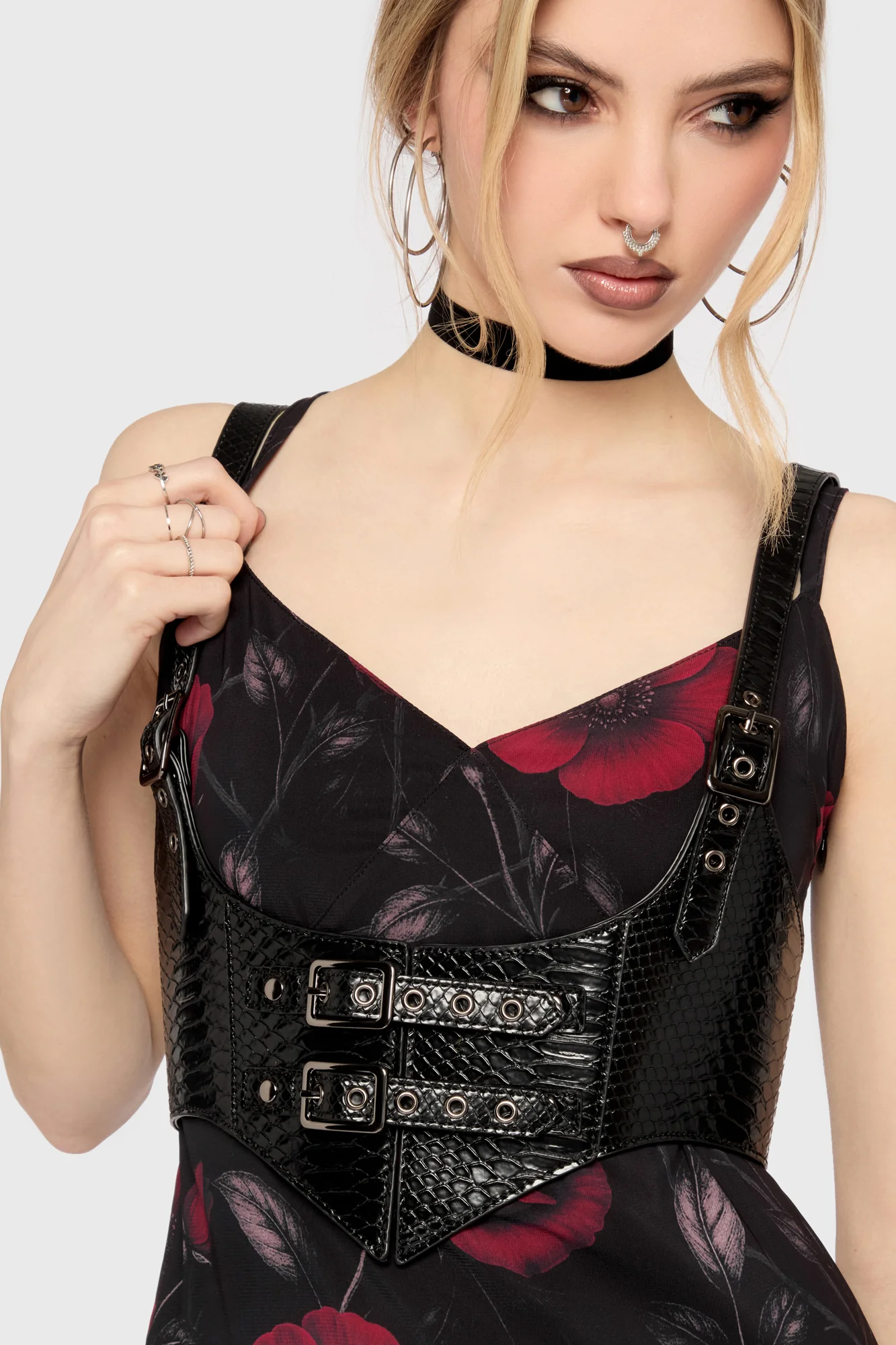 Venomous Rose Underbust Harness - Image 2