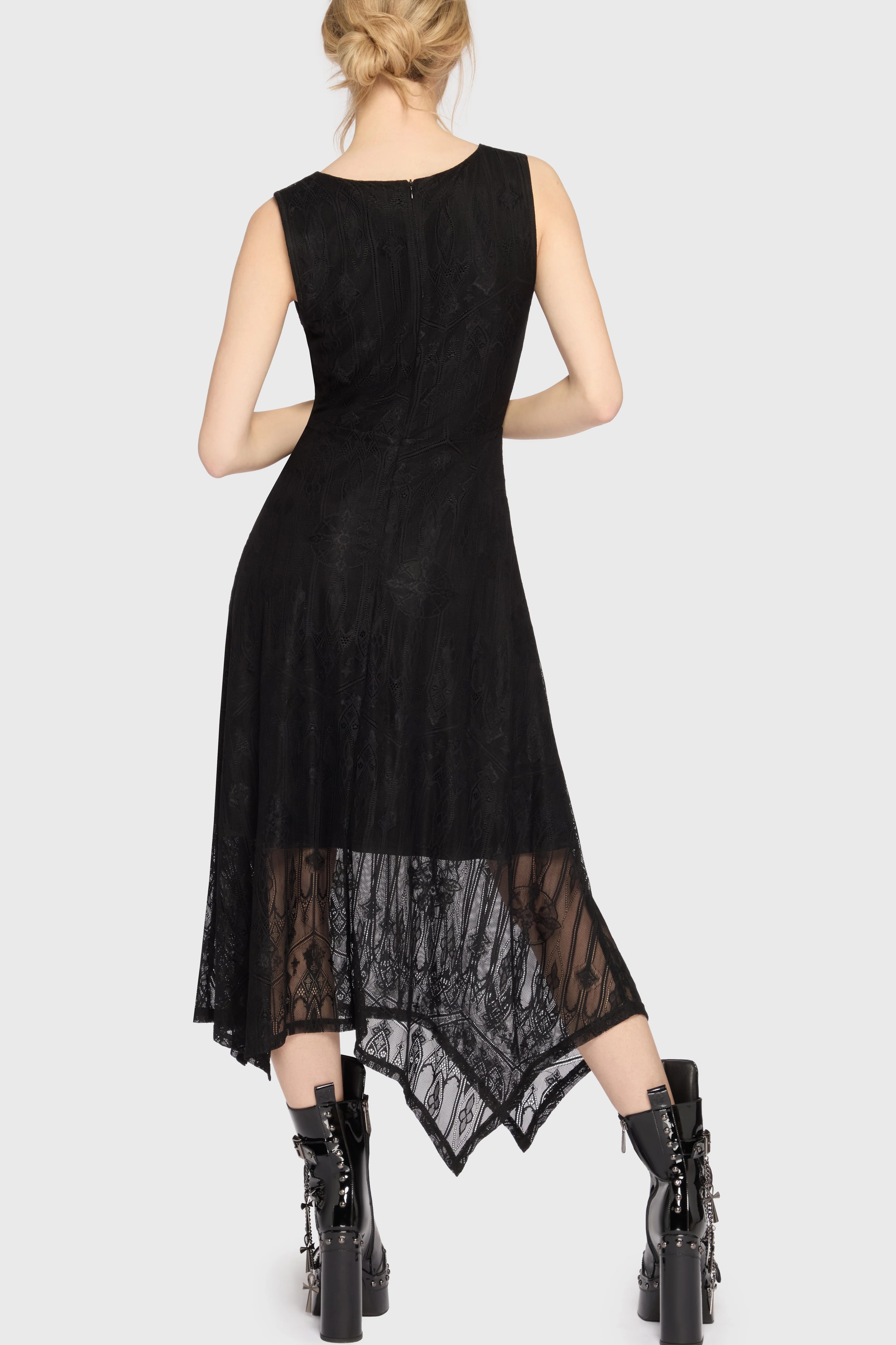 Vesper Wraith Midi Dress - Image 3