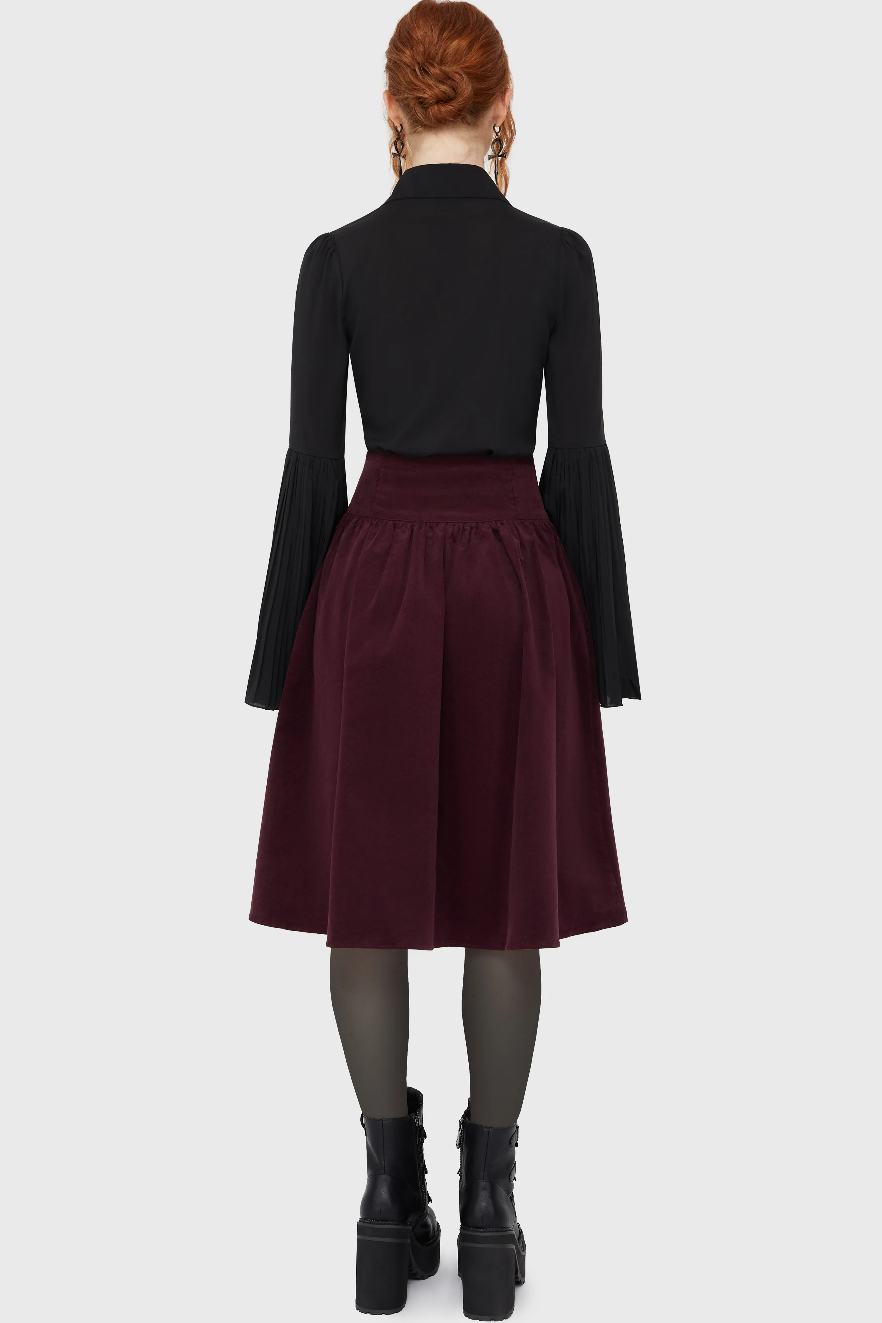Violet's Ballad Midi Skirt [Mauve] - Image 4