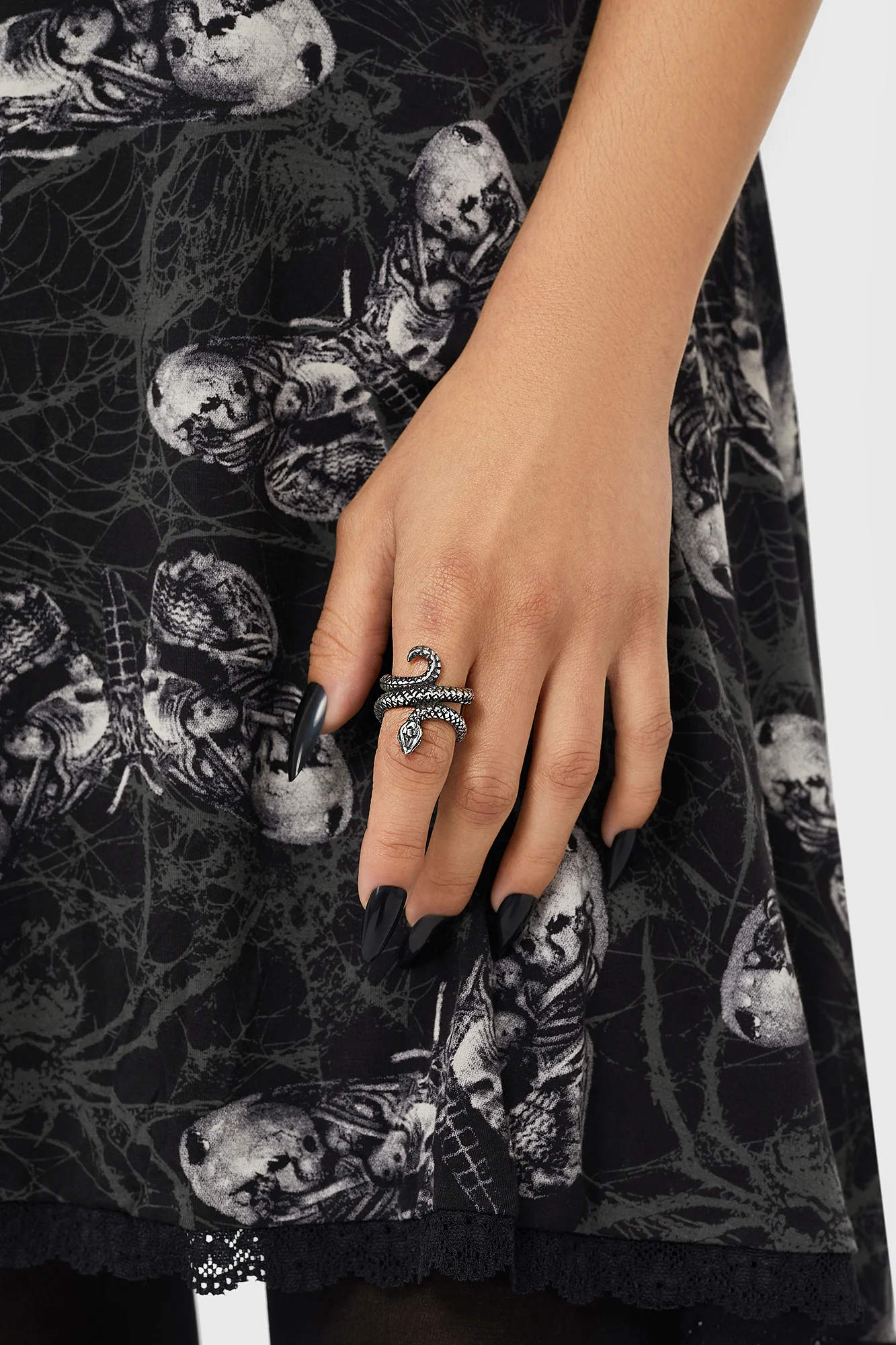 Vipers Sting Adjustable Ring - Image 2