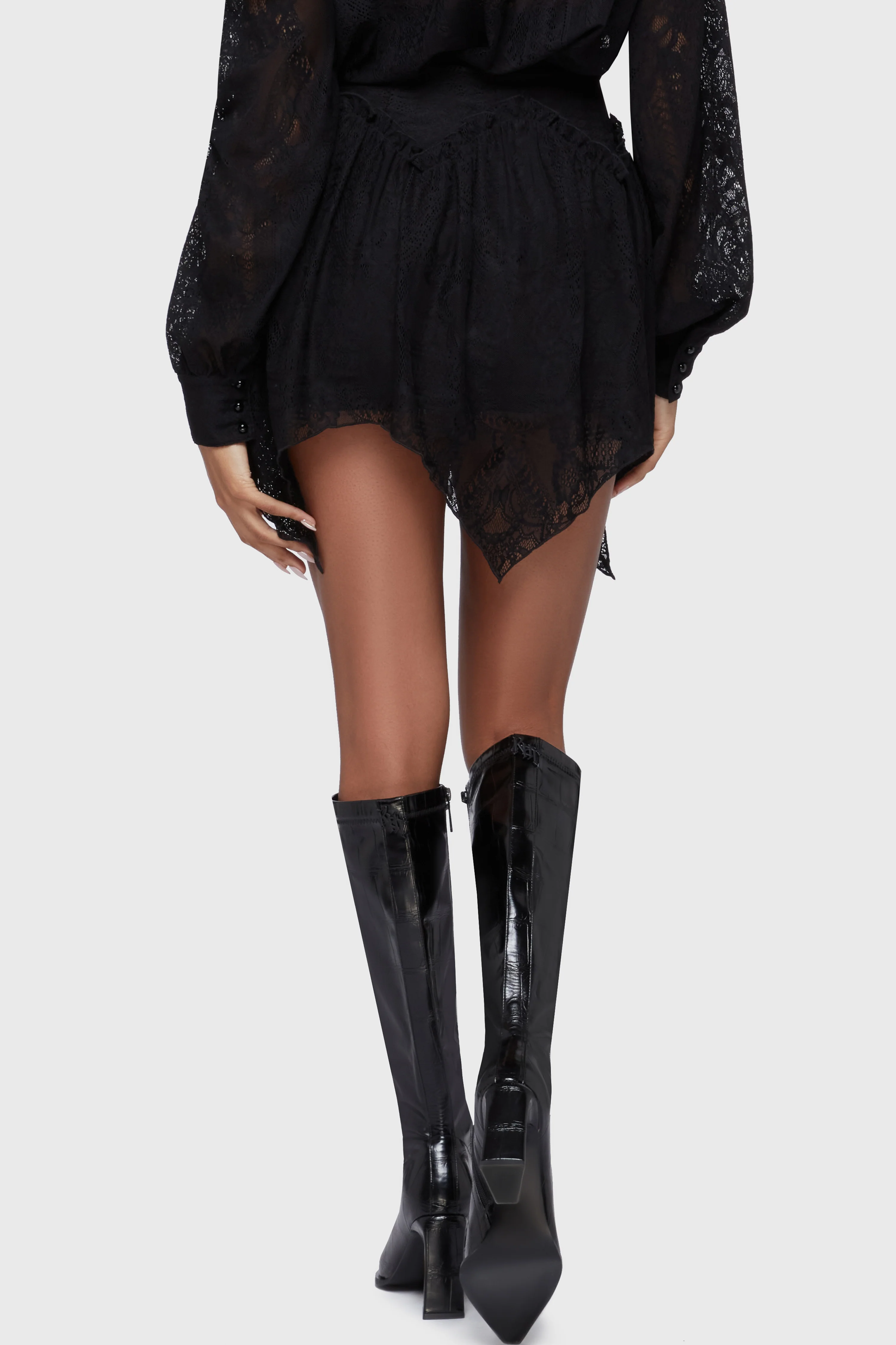 Wicked Waltz Mini Skirt - Image 3