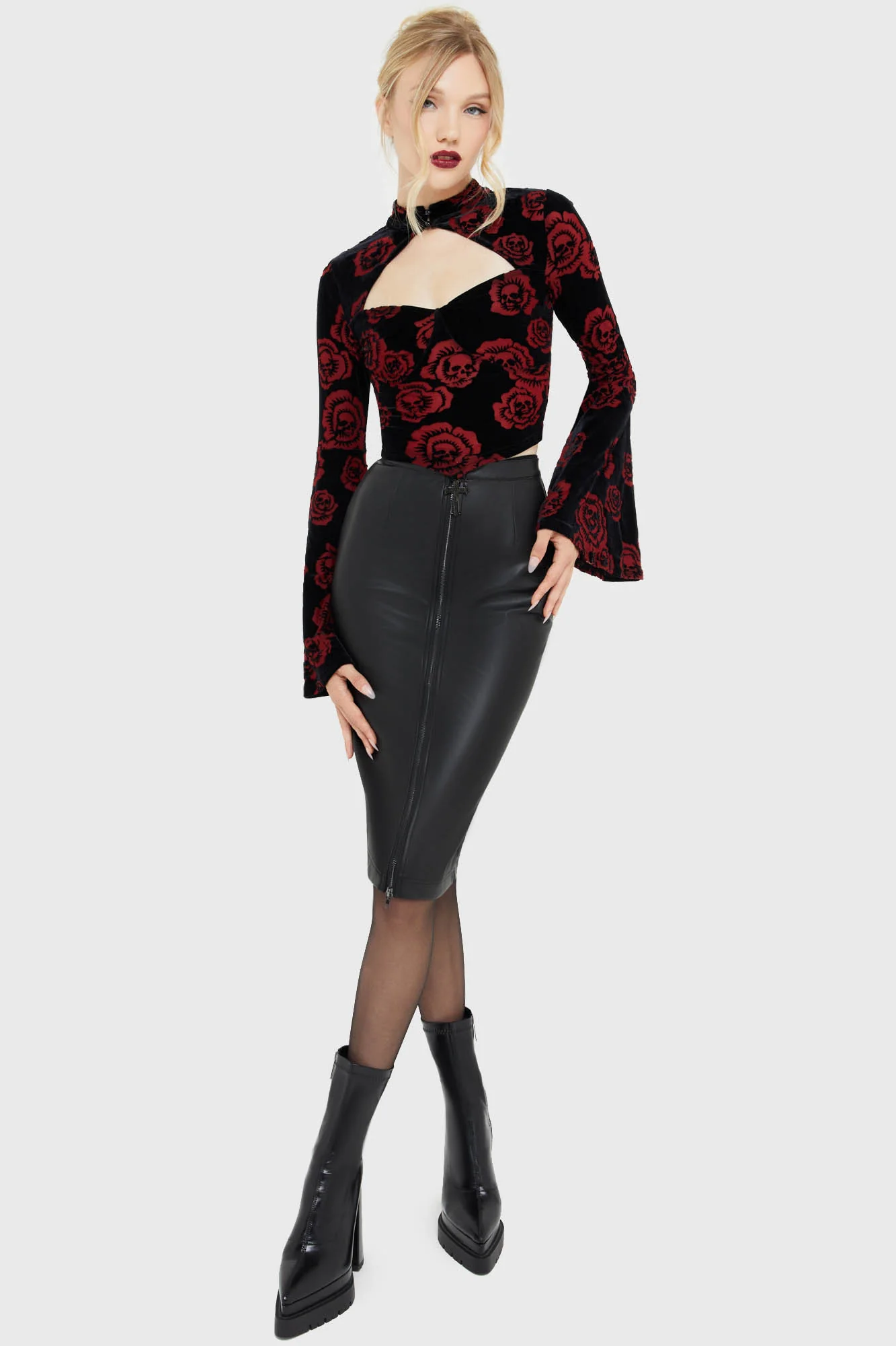 Wicked Wisteria Skirt - Image 3