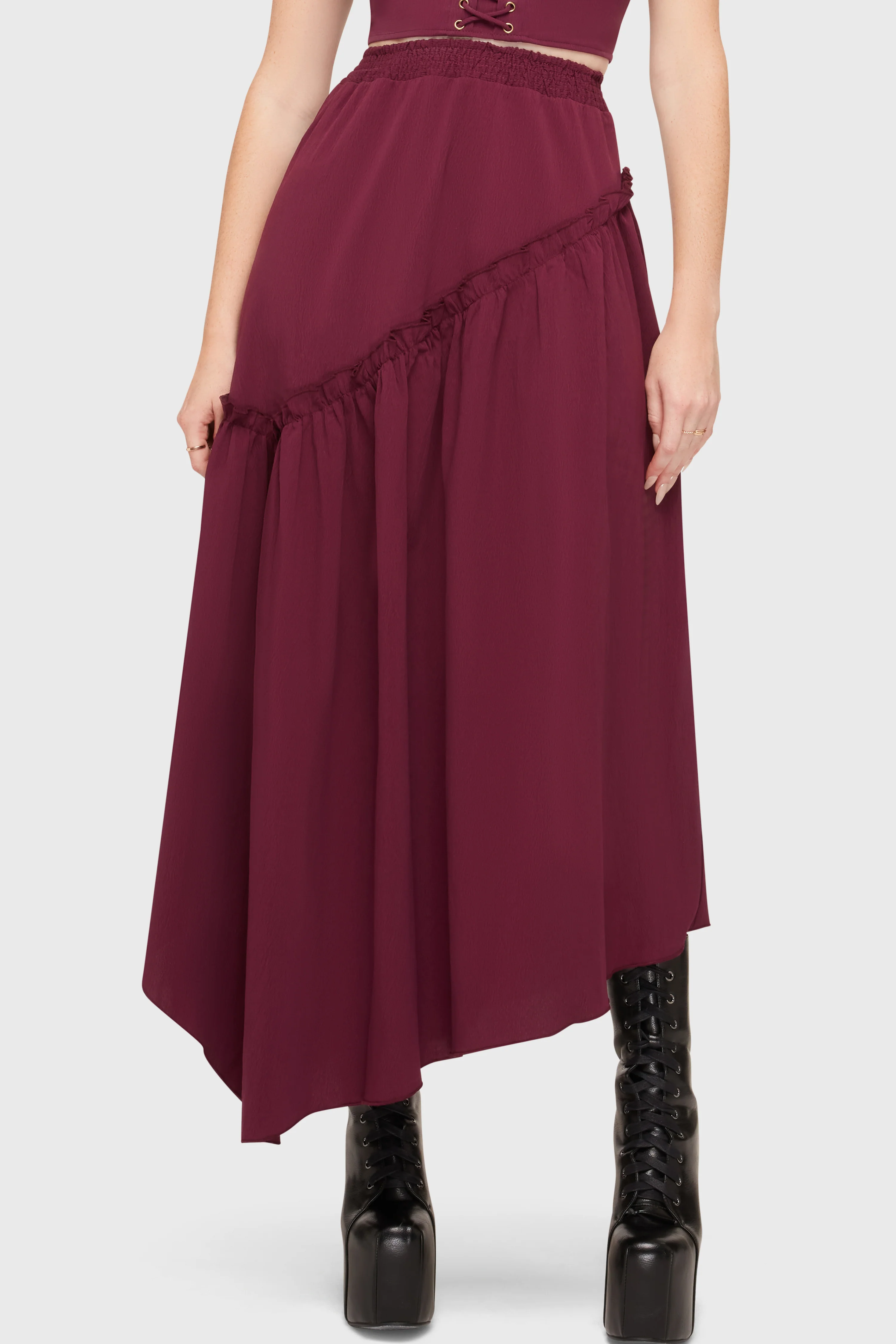 Wild Petal Maxi Skirt - Image 2